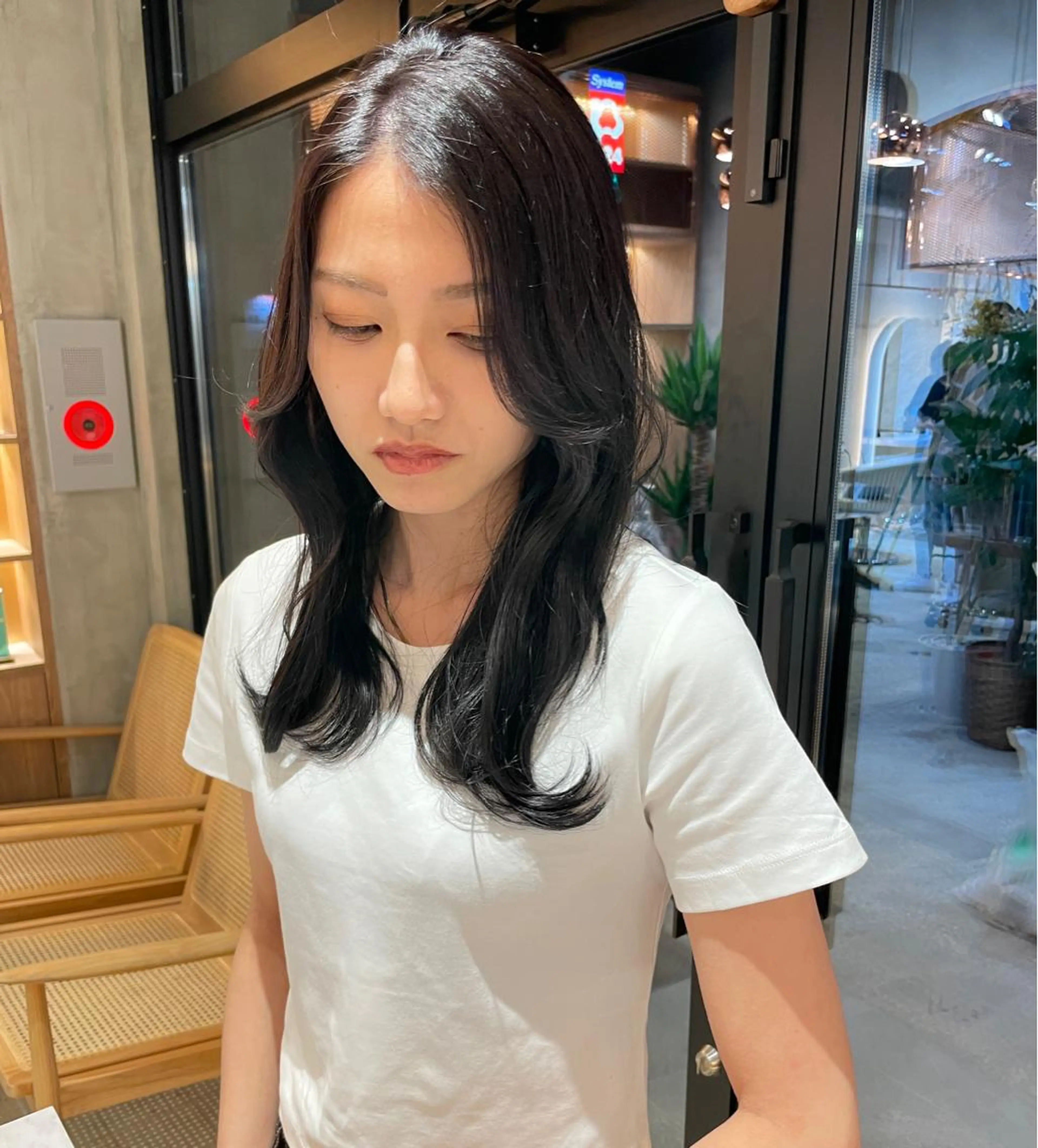 ロング カラー レイヤー/韓国ヘア 縮毛矯正🫧鈴木颯のヘアスタイル