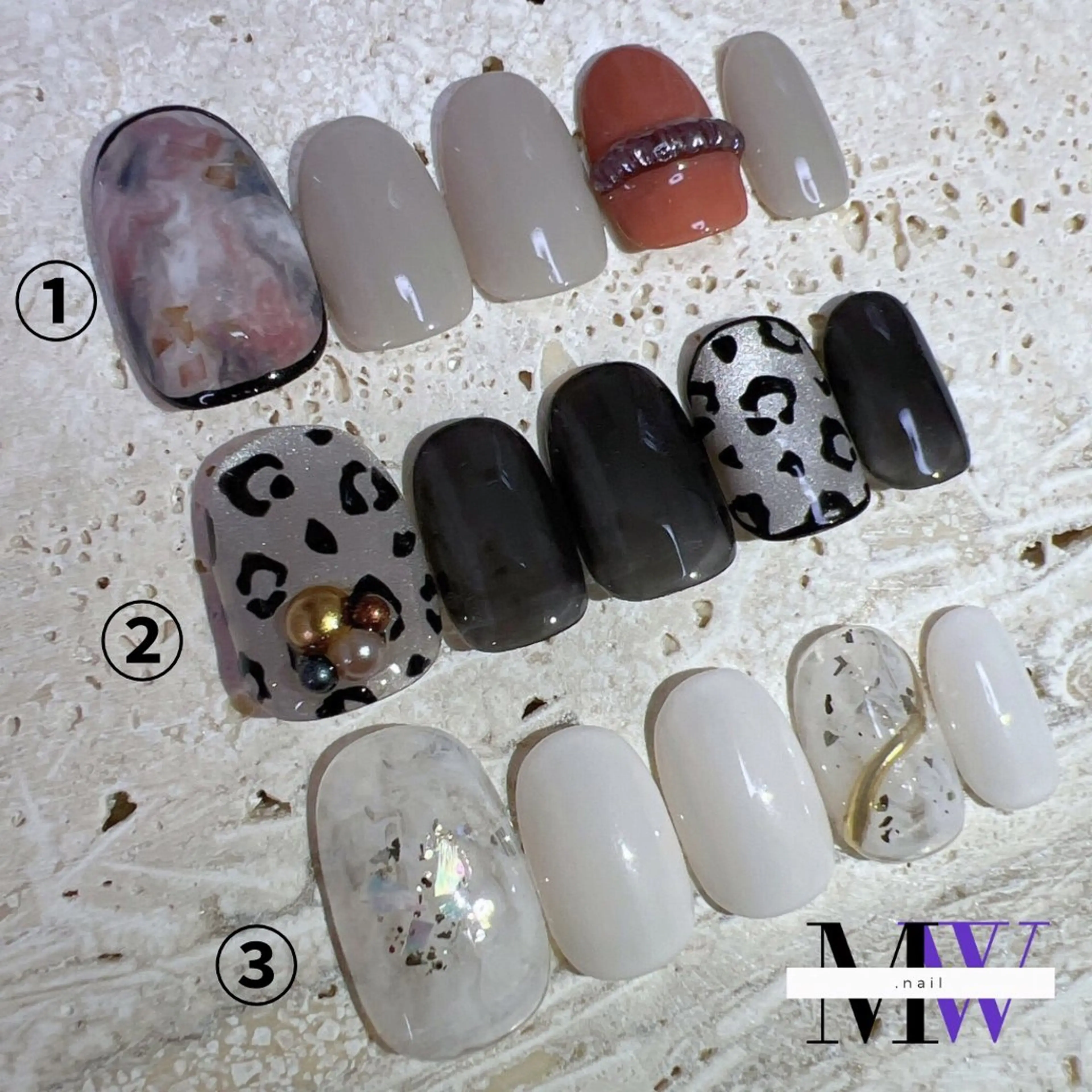 ネイル アートネイル ハンドネイル MW .nailのネイルデザイン