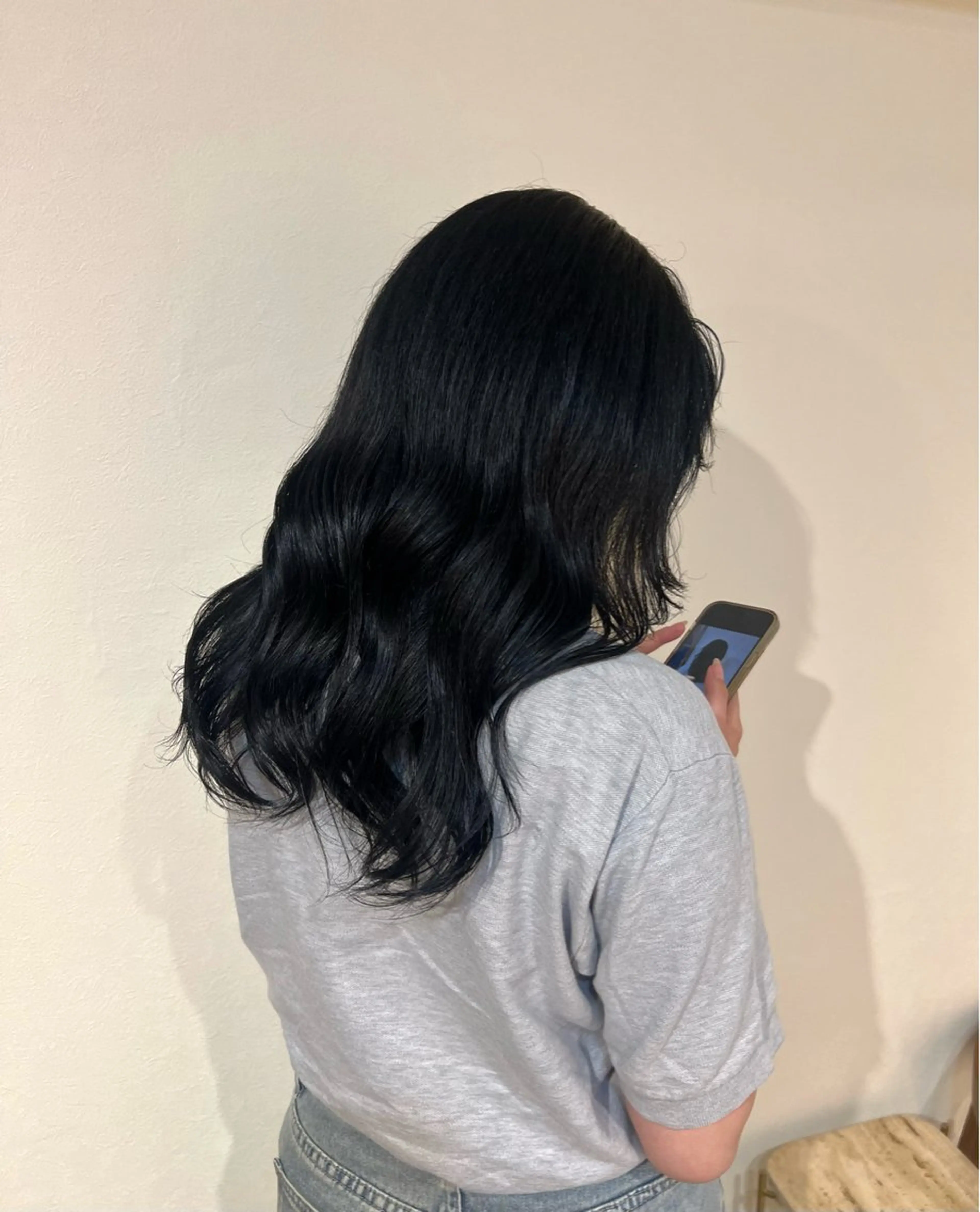 ミディアム カラー 透明感カラー CreBiA  ten_【クレビア テン】所属・【Hair】/名駅/ narumi🍒のヘアスタイル