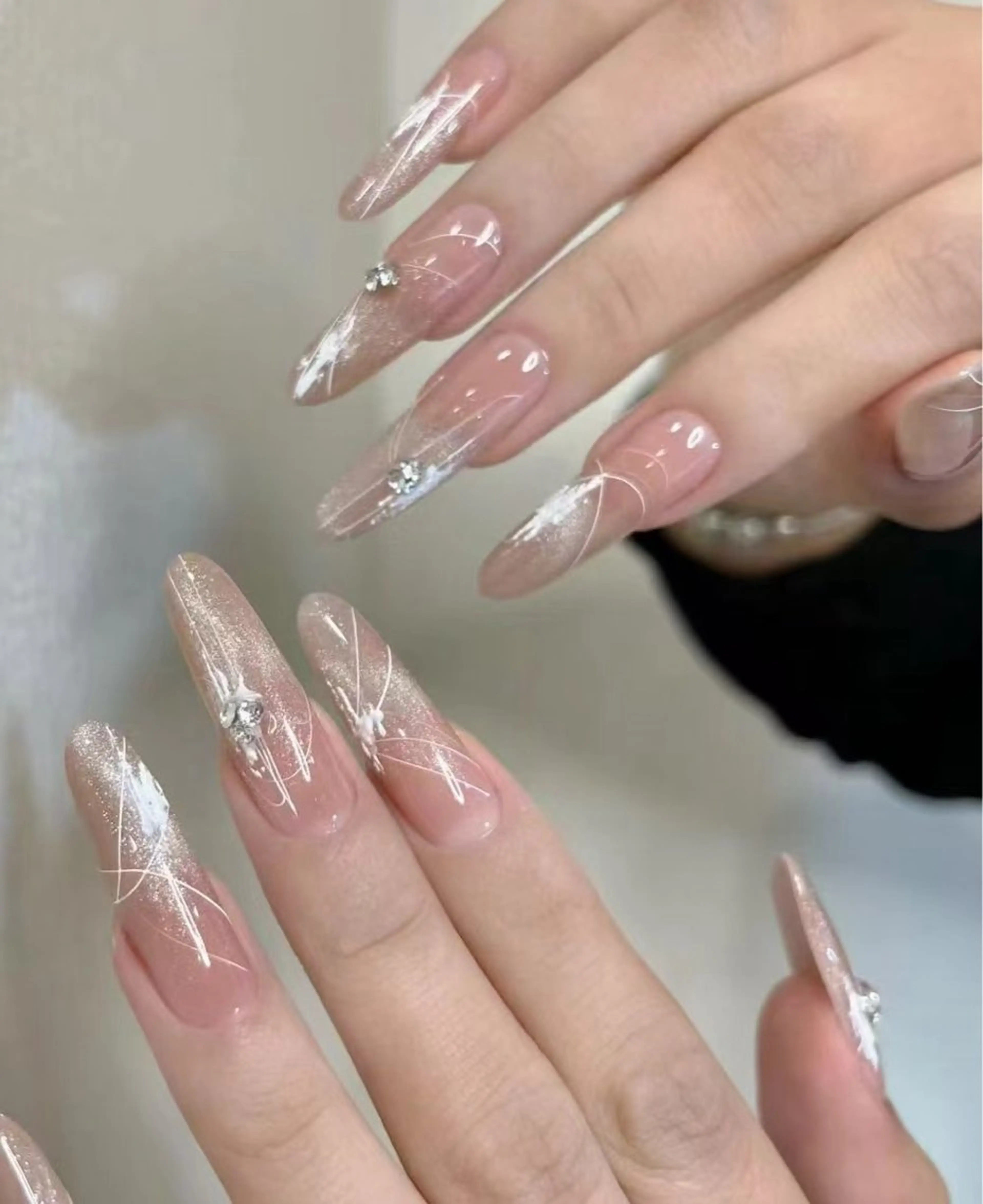 ネイル オーロラネイル フラワーネイル フットネイル フレンチネイル ジェルネイル ハンドネイル 相沢 さやかのネイルデザイン