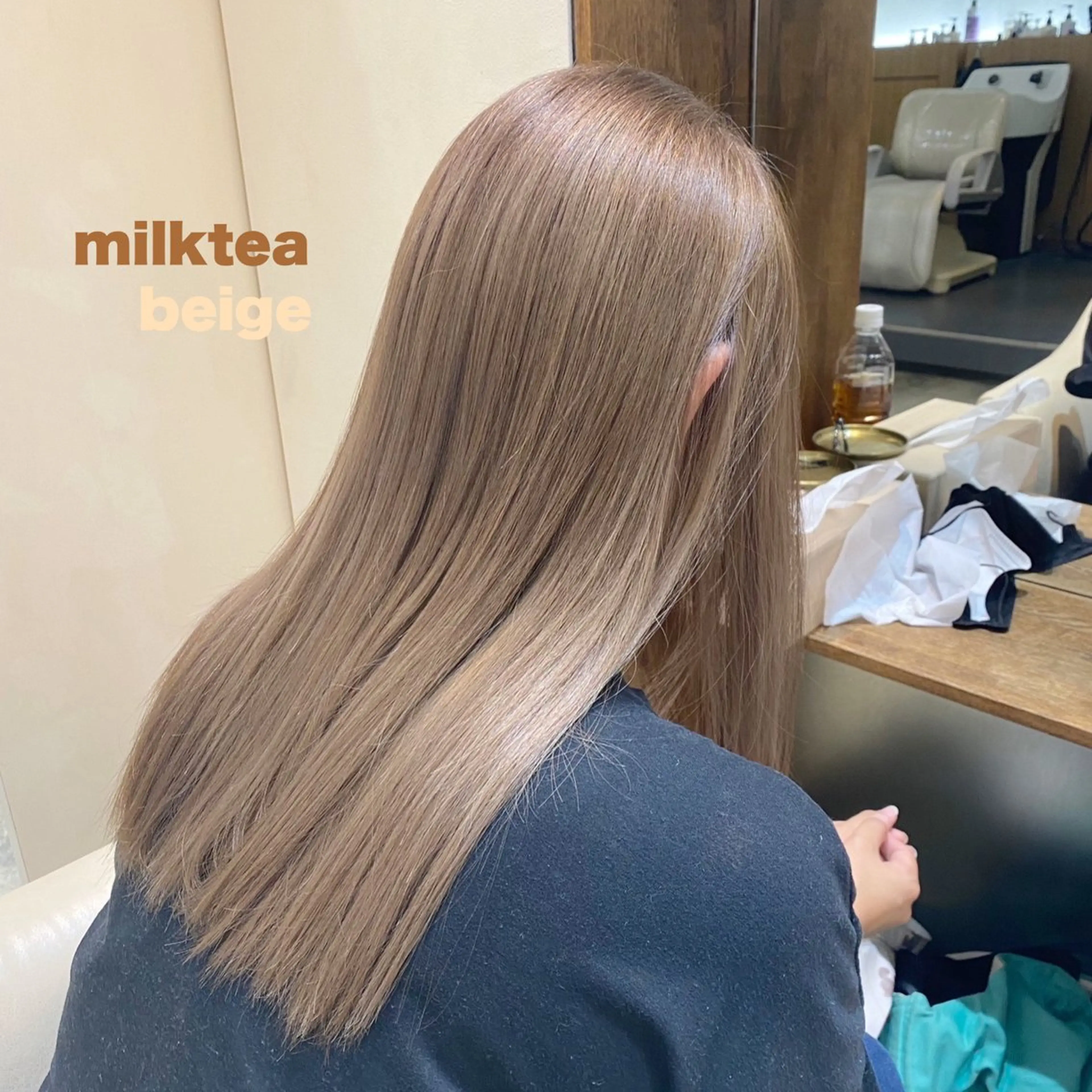 ♡カット＋ダブルカラー(ブリーチ1回)＋トリートメント♡の写真