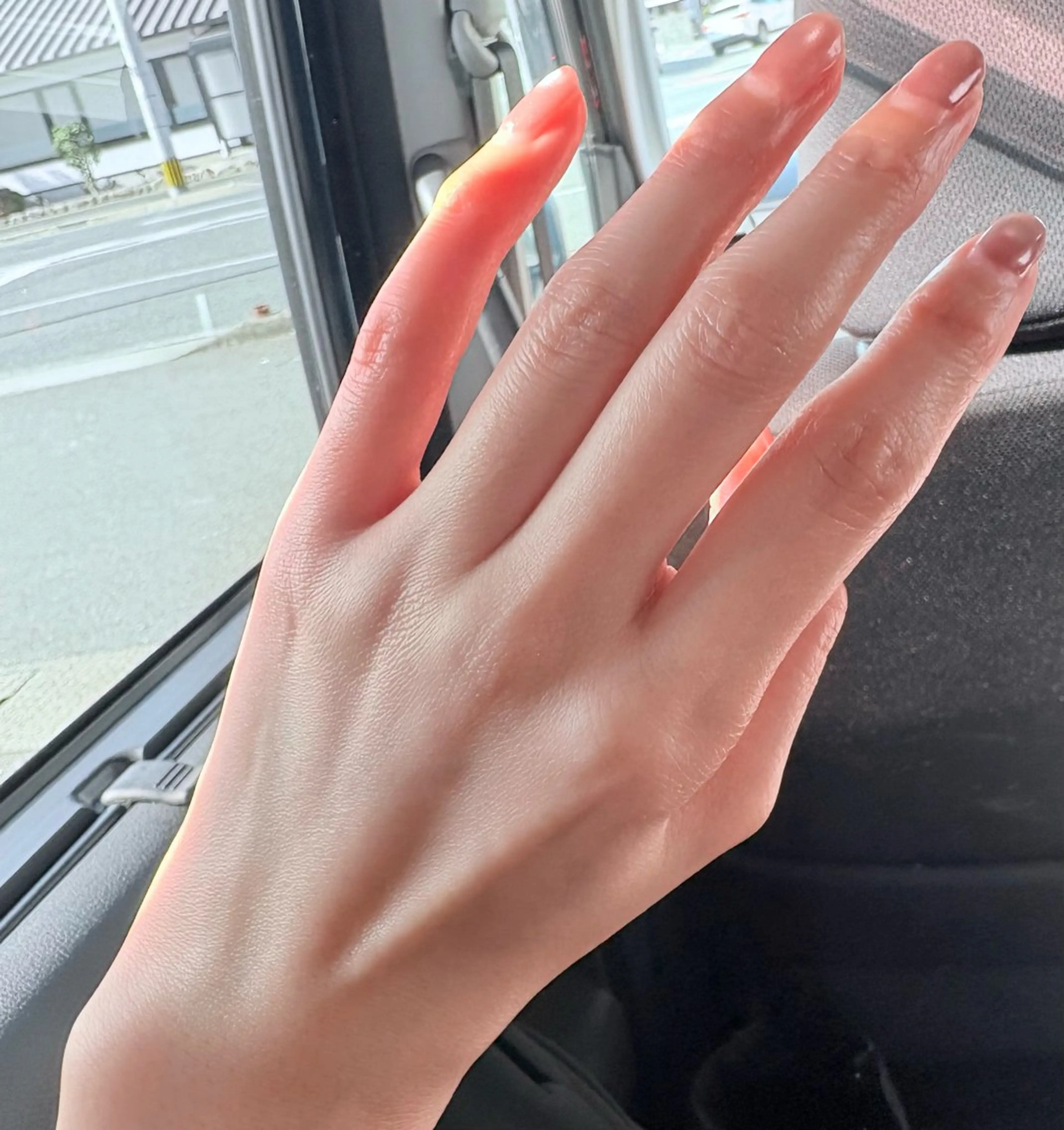ハンドケア non nail ⭐︎のネイルデザイン