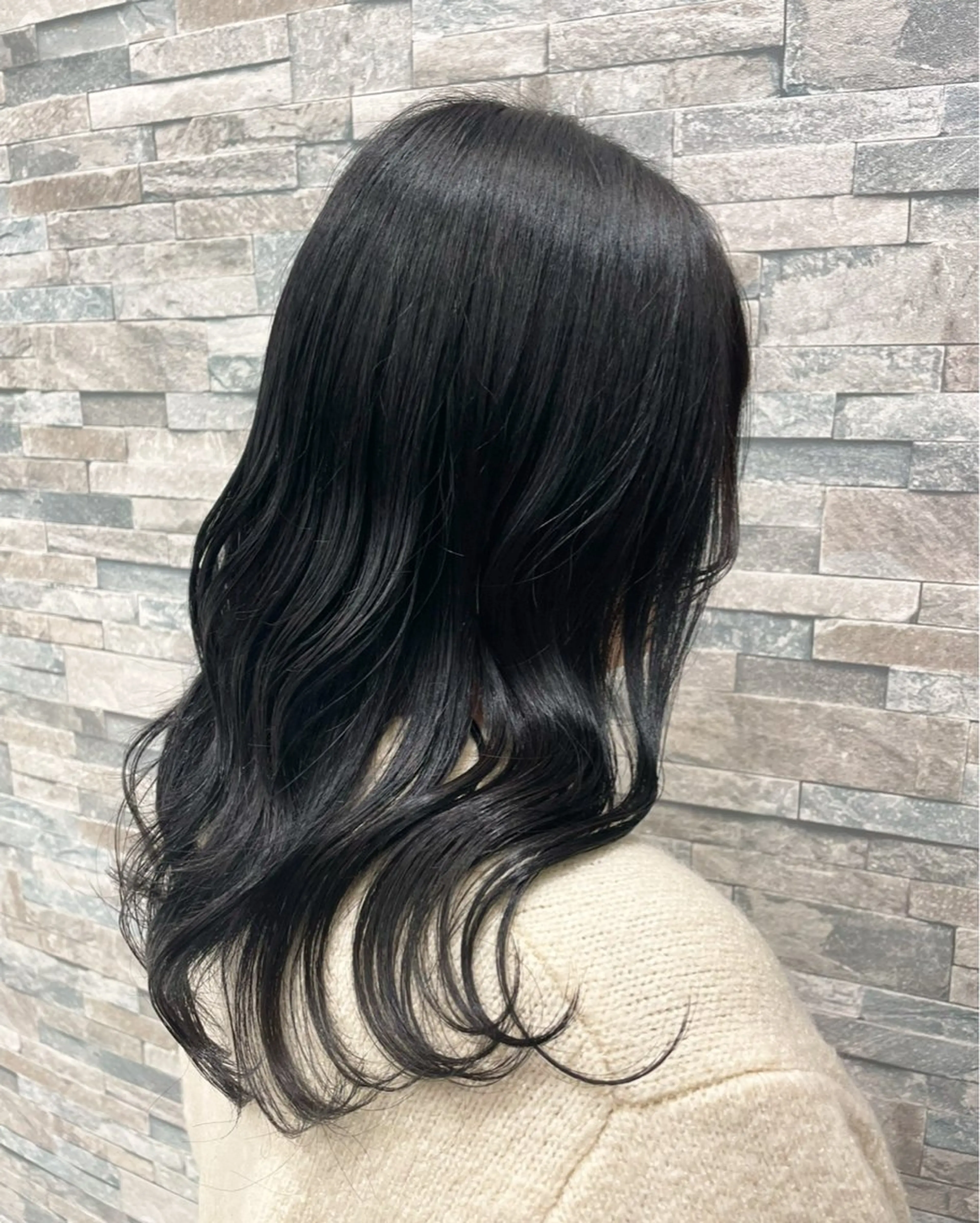 カラー 伊藤 柚奈のヘアスタイル