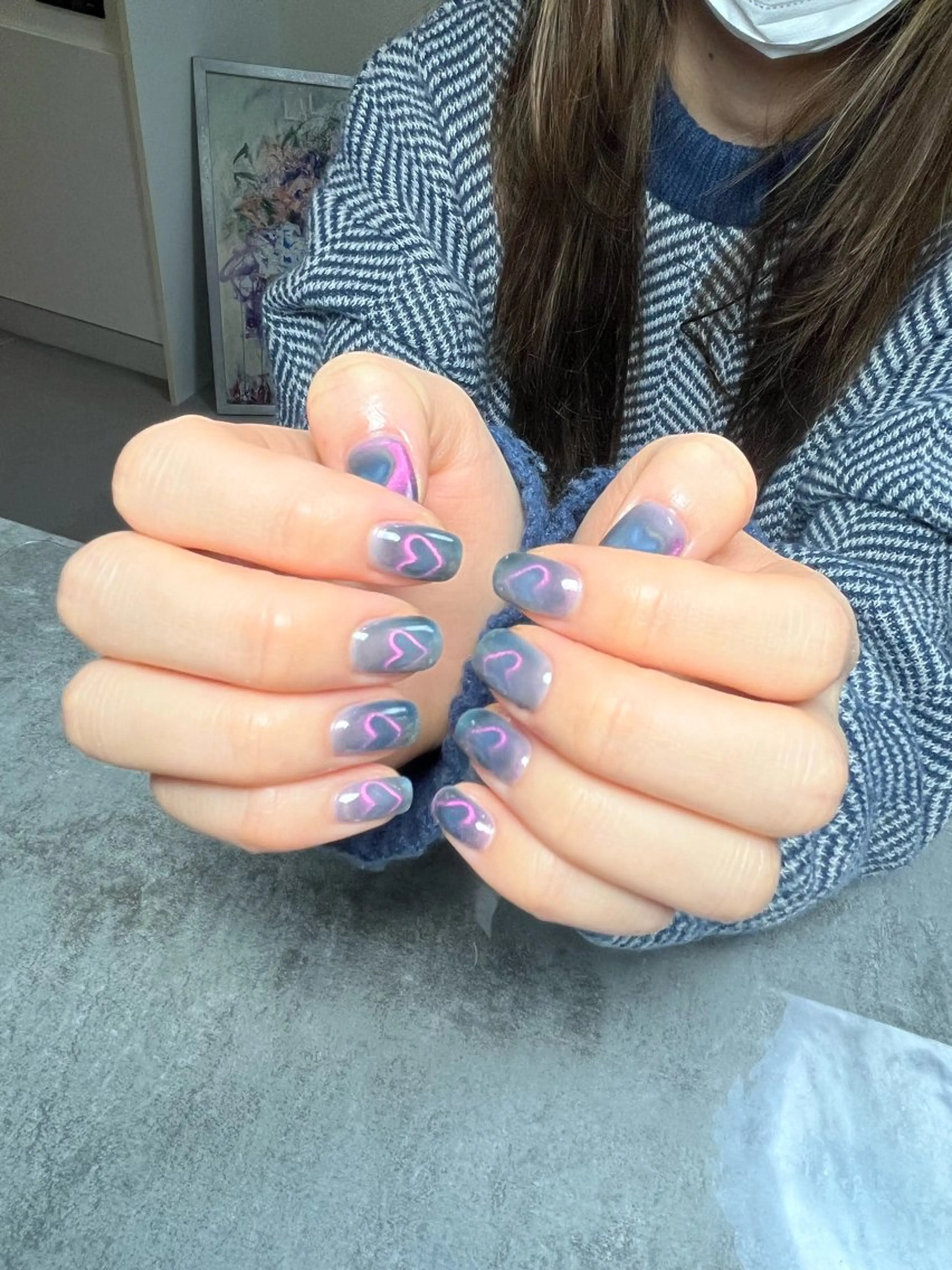 ネイル マグネットネイル ハンドネイル janma.nail ✳︎akiのネイルデザイン