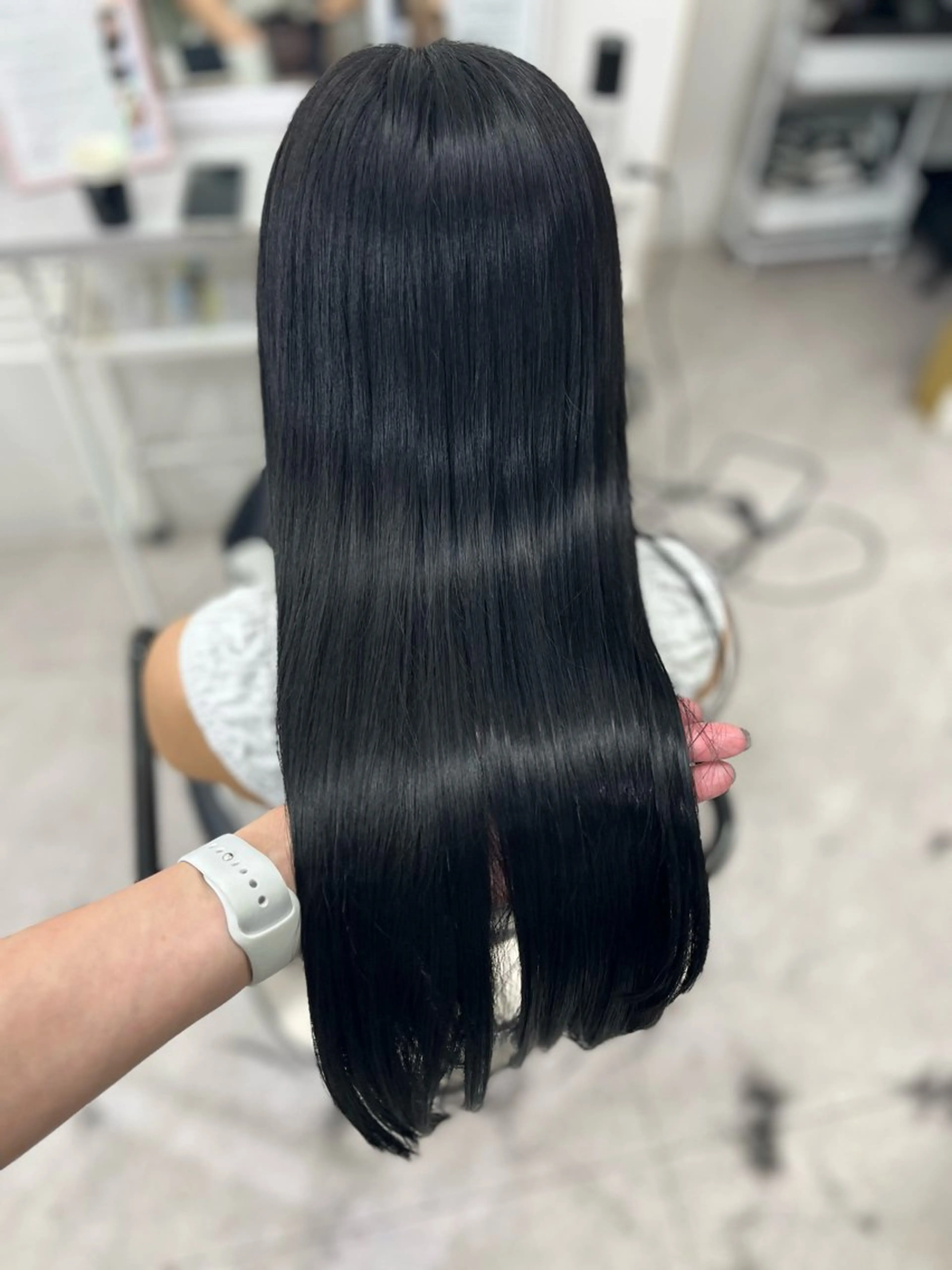 ロング カラー カット ヘアカラー トリートメント 🫧ぷる艶カラー🫧 Yuubi🦩のヘアスタイル