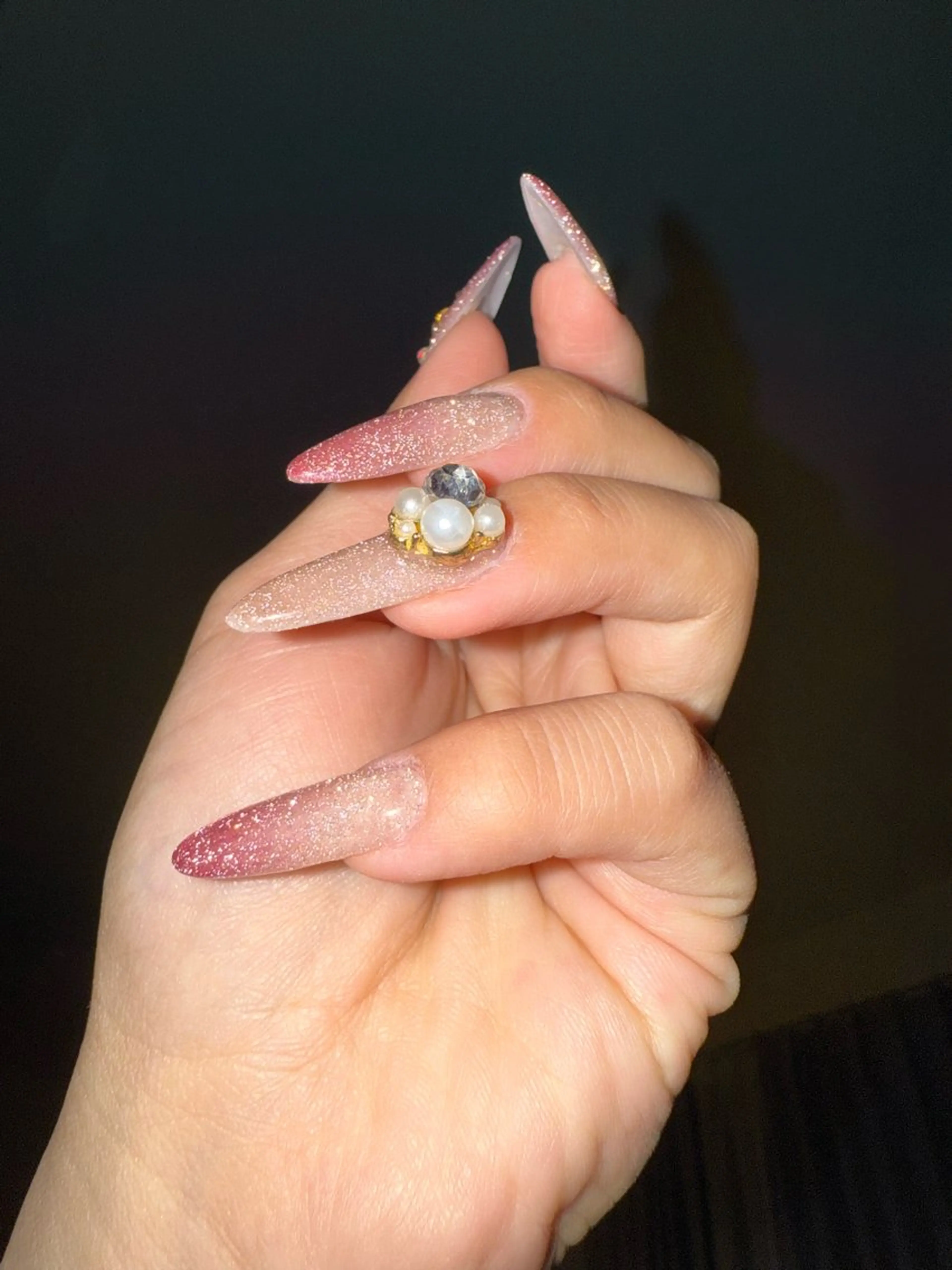 ネイル フラッシュネイル フラッシュマグ マグネットネイル Malo nailのネイルデザイン