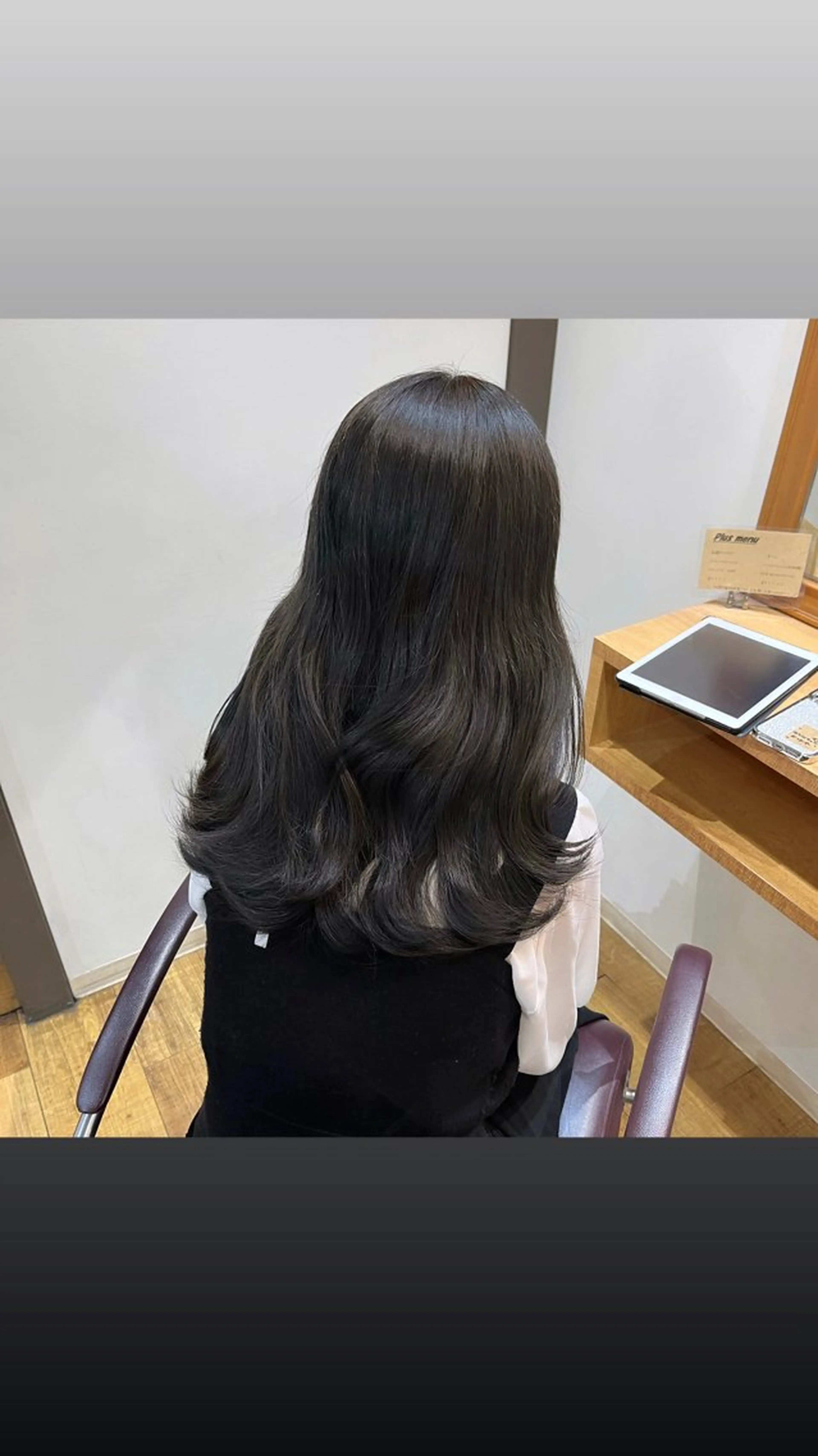 ロング 冨井 ほのかのヘアスタイル