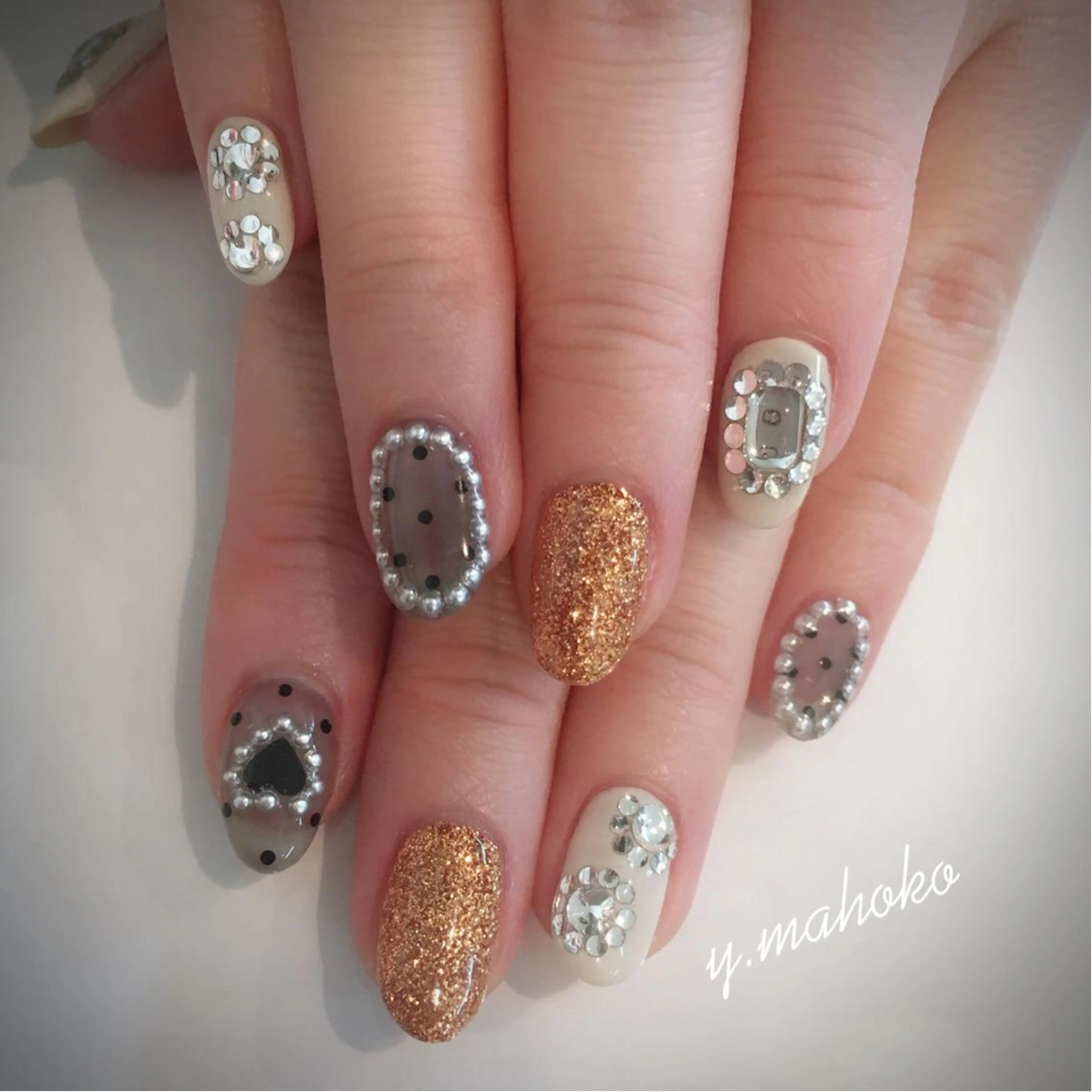 ネイル She nail studio 原宿所属・パラジェル有/ スカルプ/mahoのネイルデザイン