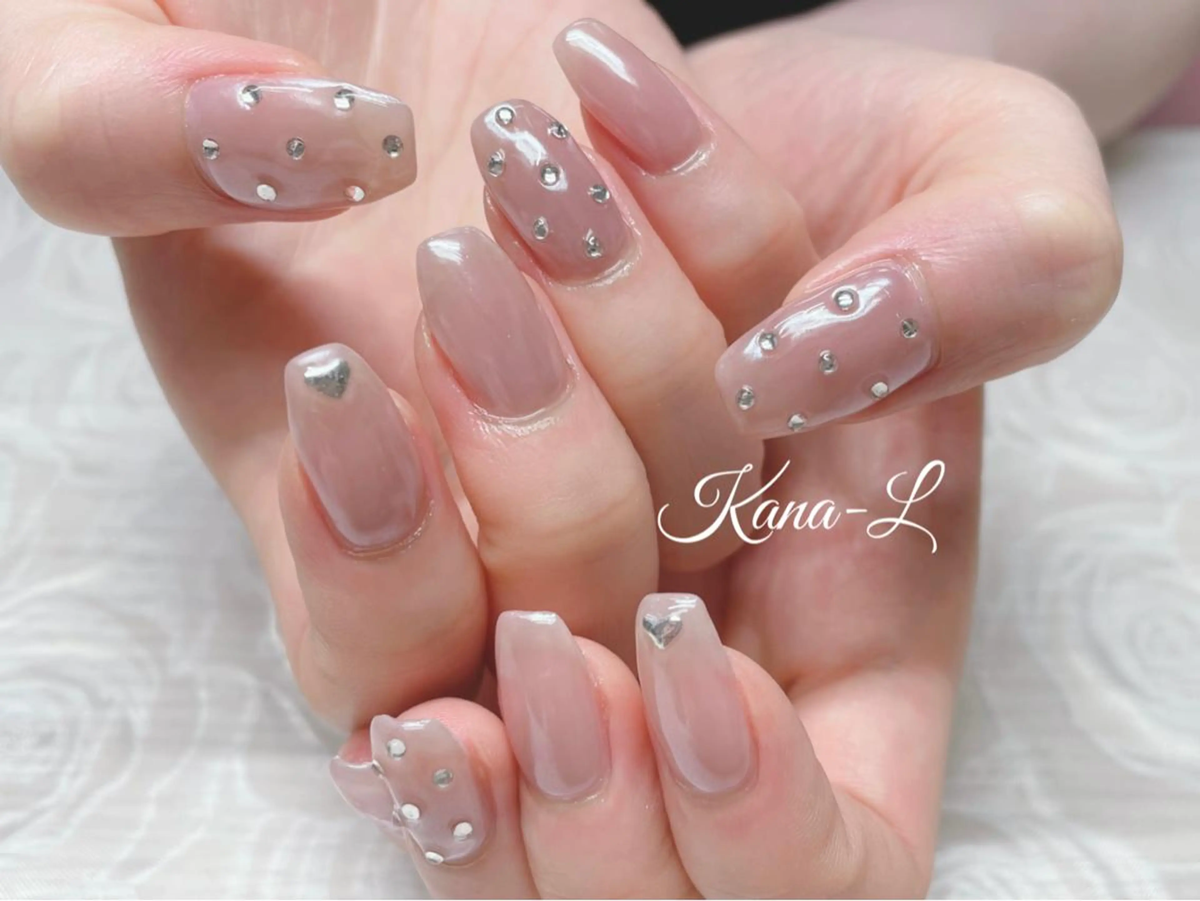 カラー ネイル ジェルネイル 韓国ネイル ミラーネイル オフィスネイル パラジェル 芦辺 香奈のネイルデザイン