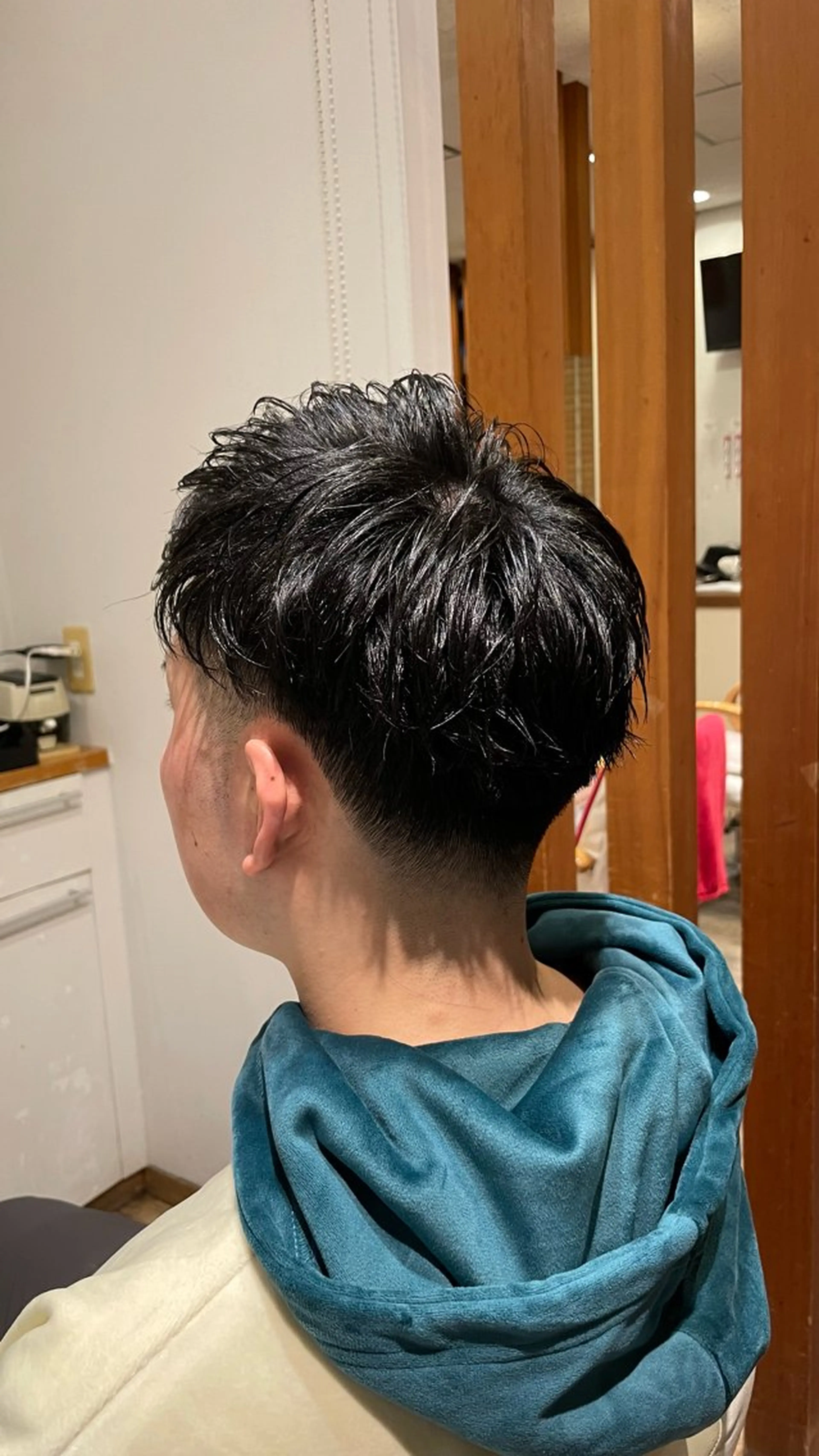 ショート メンズ 椿 大輔のヘアスタイル