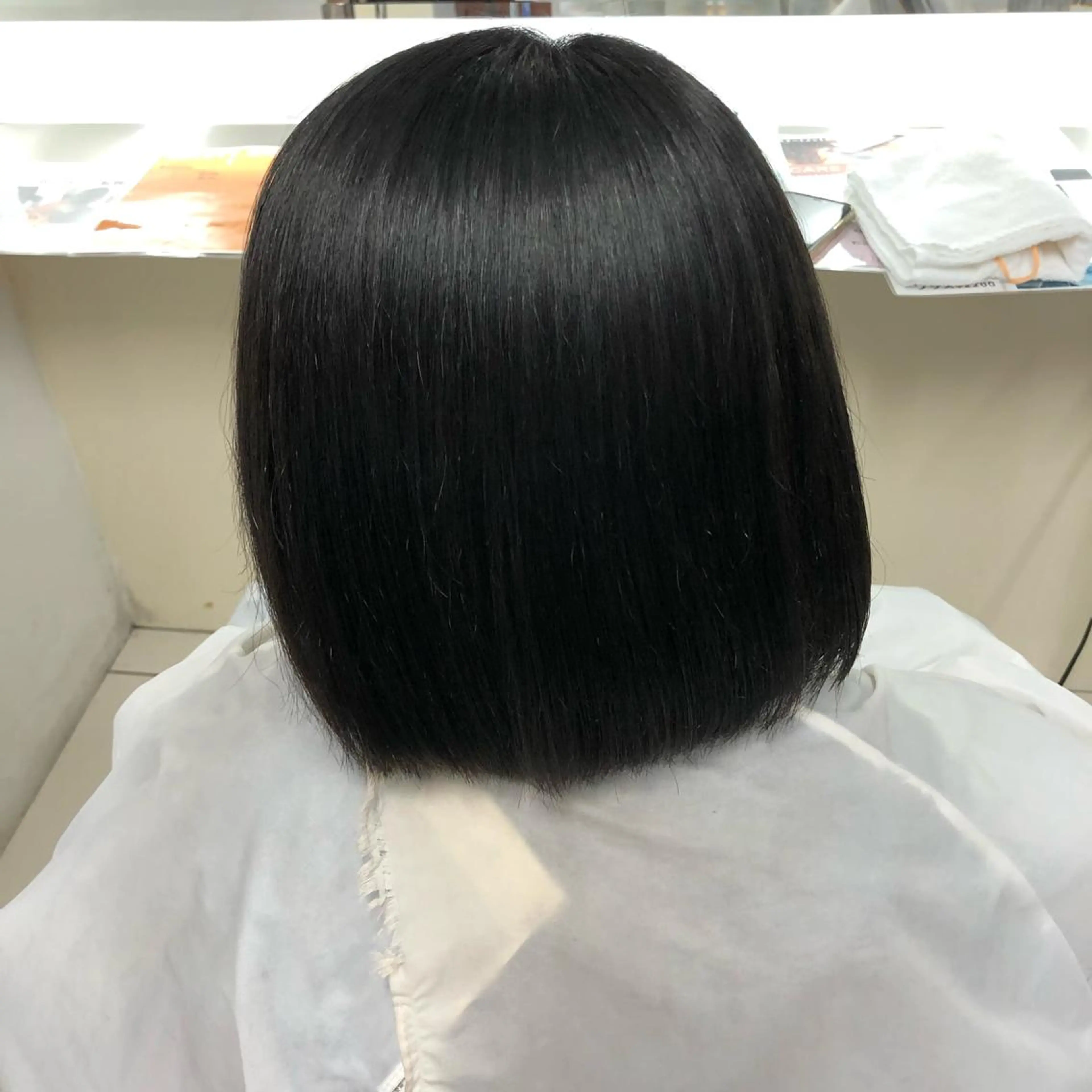 ショート カラー まつ毛/アイブロウ /髪質改善カラーのヘアスタイル