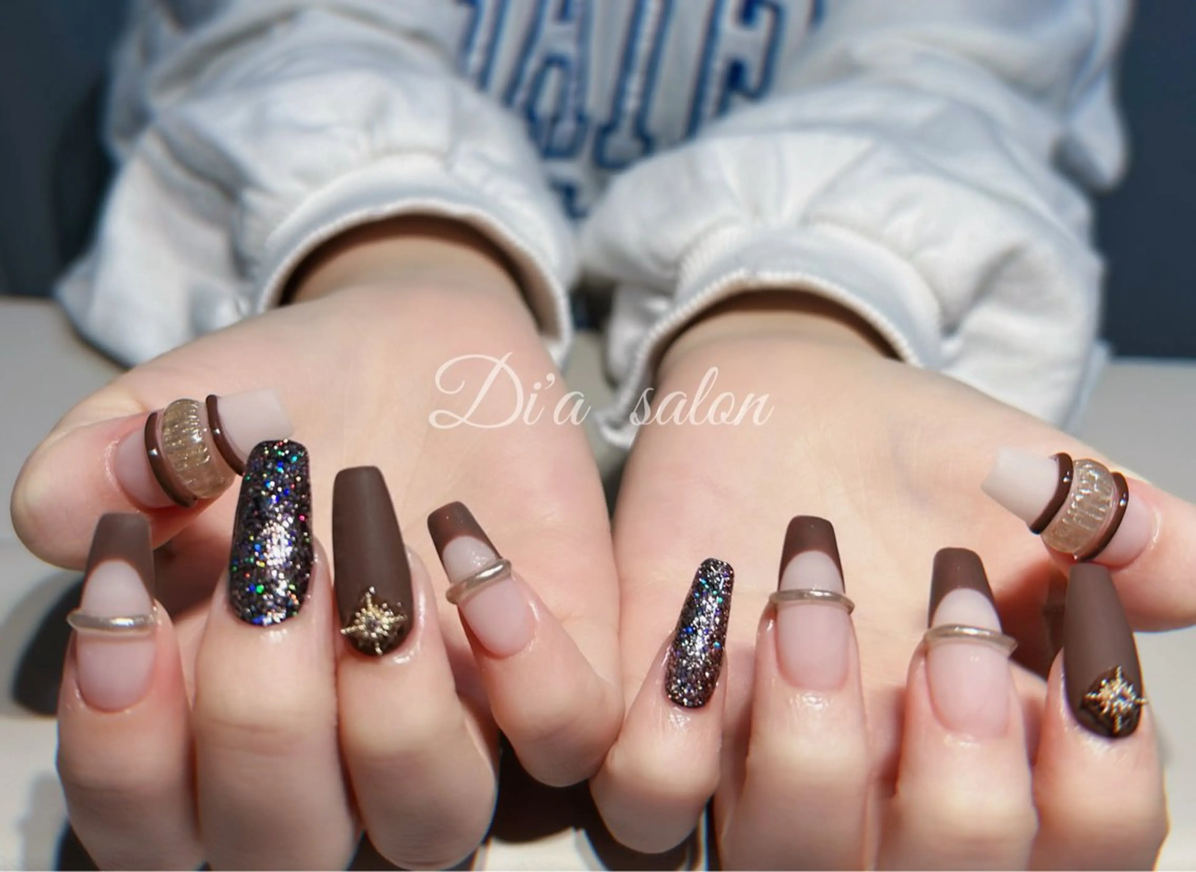 ネイル ハンドネイル di'a salonのネイルデザイン