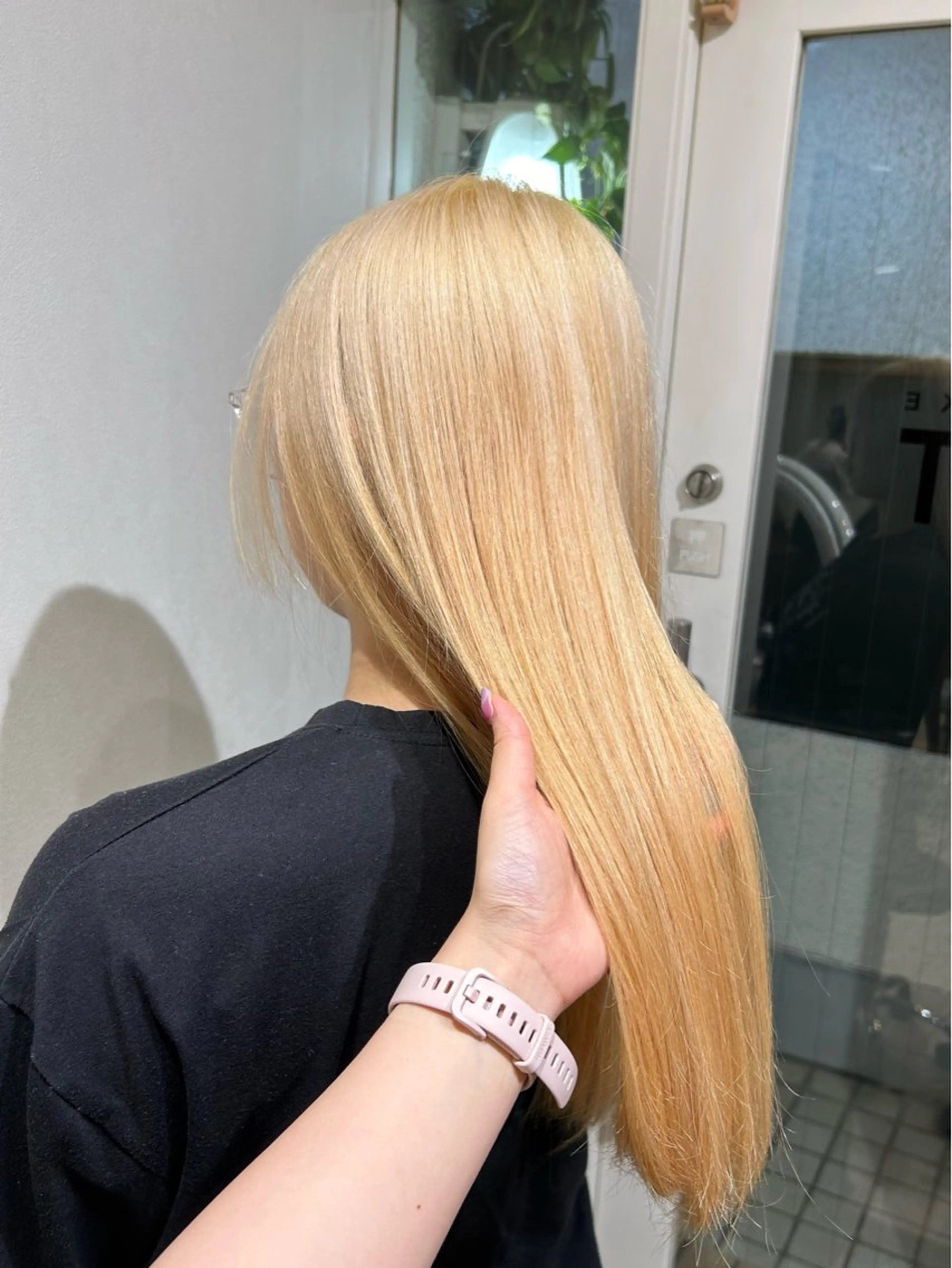 【ブリーチ リタッチ🤍✨️】4~5ヶ月以上のロングリタッチ不可🙏の写真