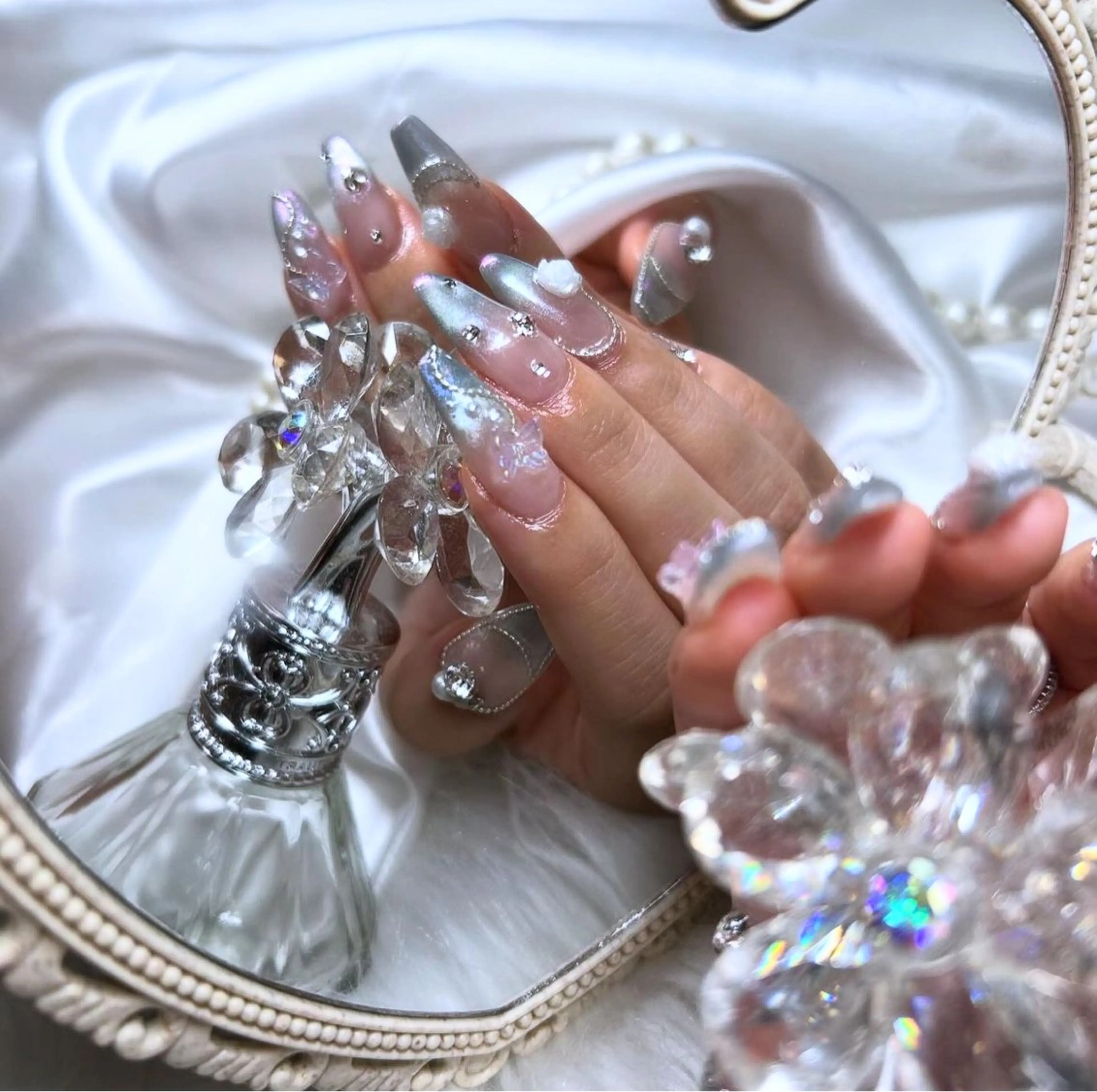 ネイル ハンドネイル ハンドケア Yudia 🫧Kyokaのネイルデザイン