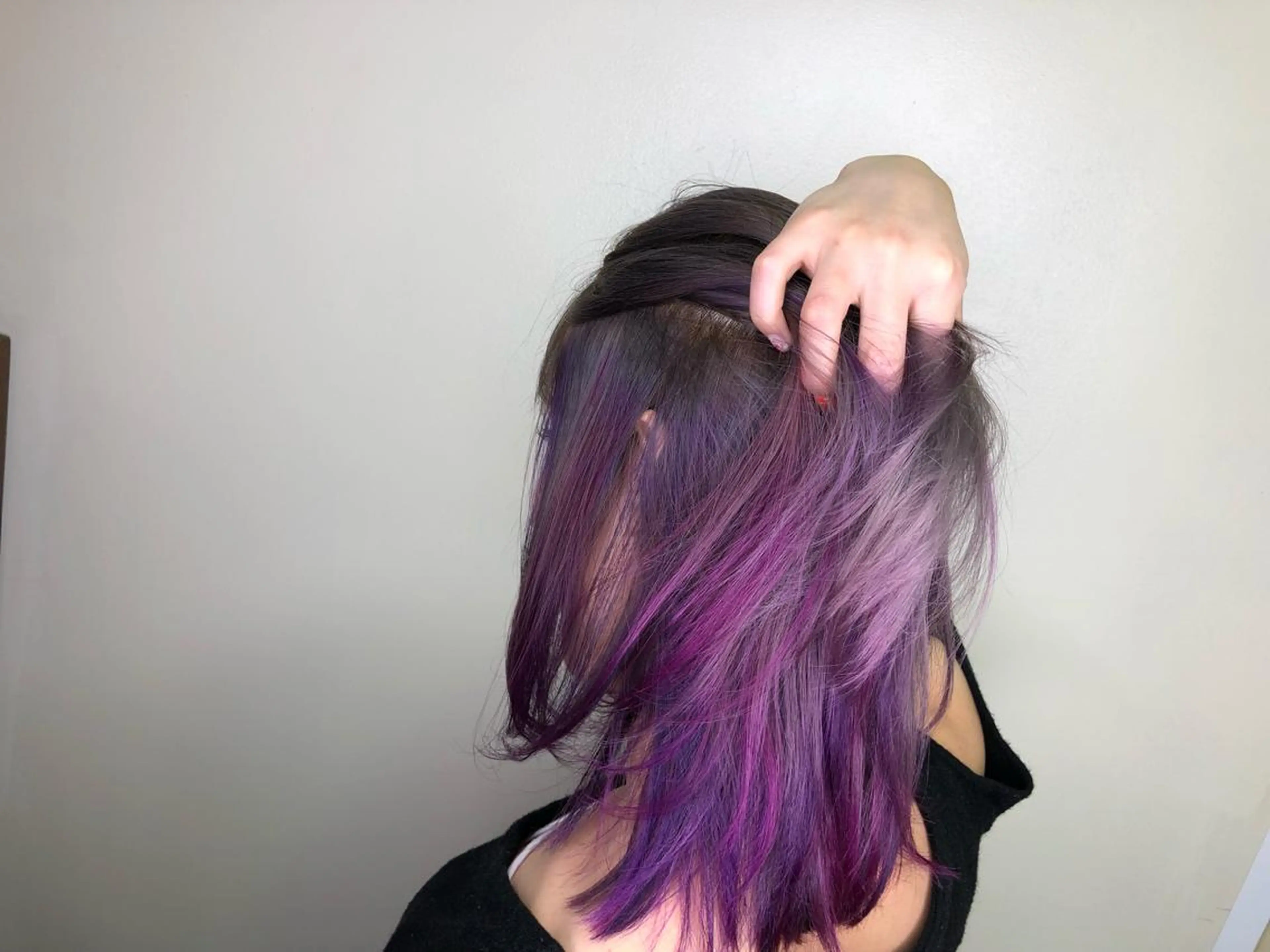 ミディアム カラー バイオレットカラー Kou所属・💜髪質改善美髪💜 星野清光のヘアスタイル