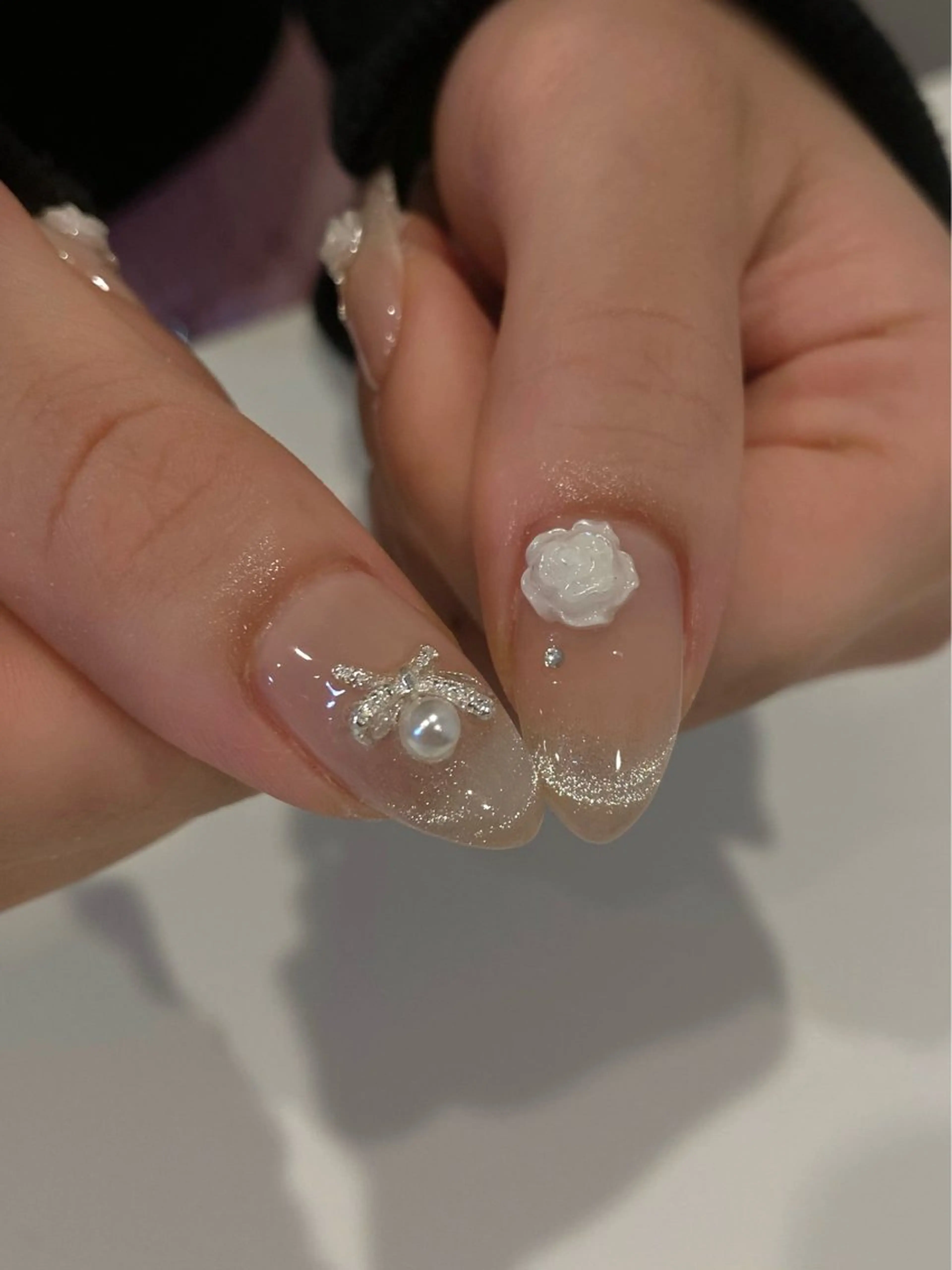 ネイル 持ち込み ハンドネイル odette Mikiのネイルデザイン