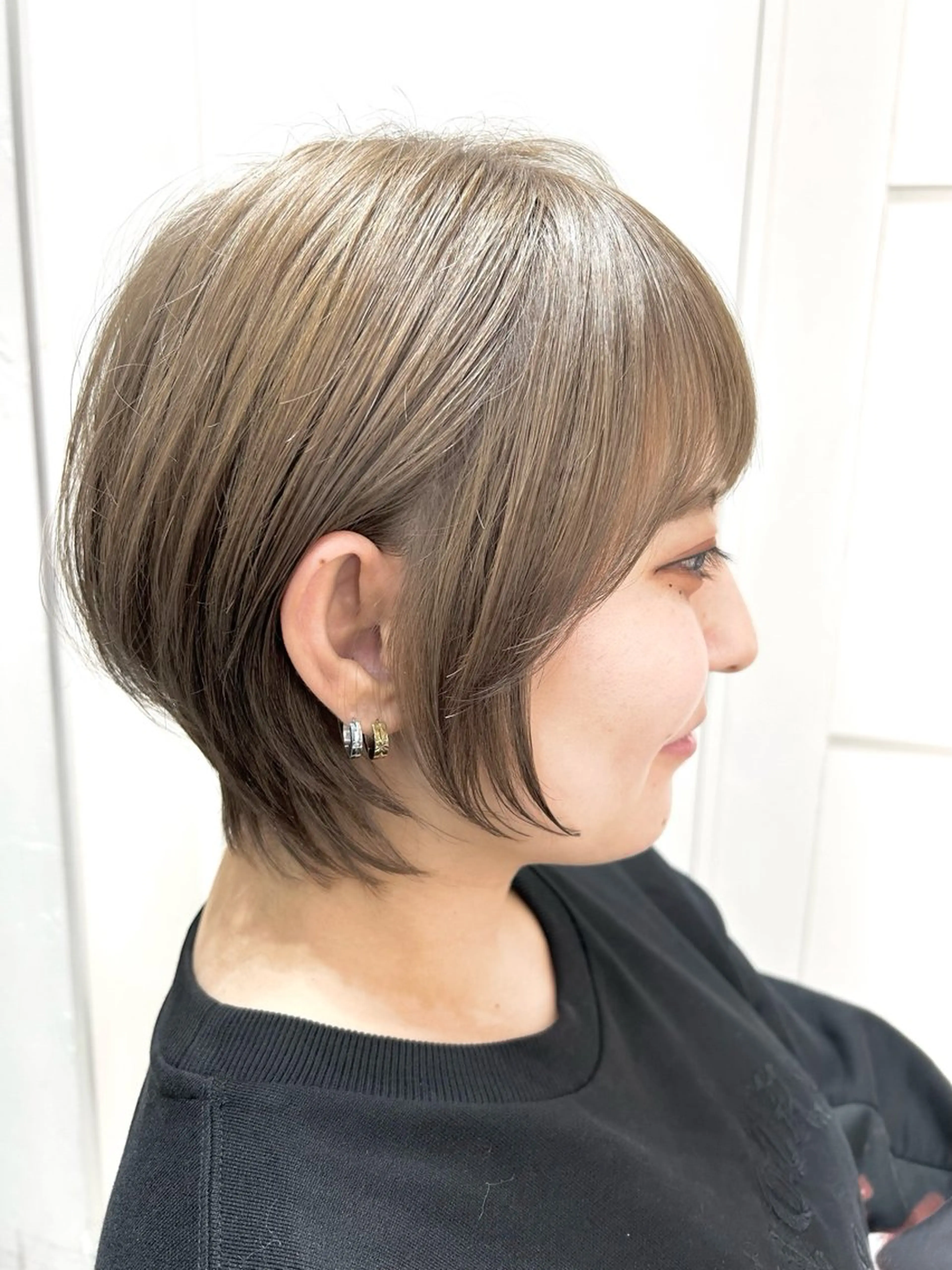 ショート EMANON 池袋西口所属・似合わせボブ🫧 丸みショート藤本のヘアスタイル