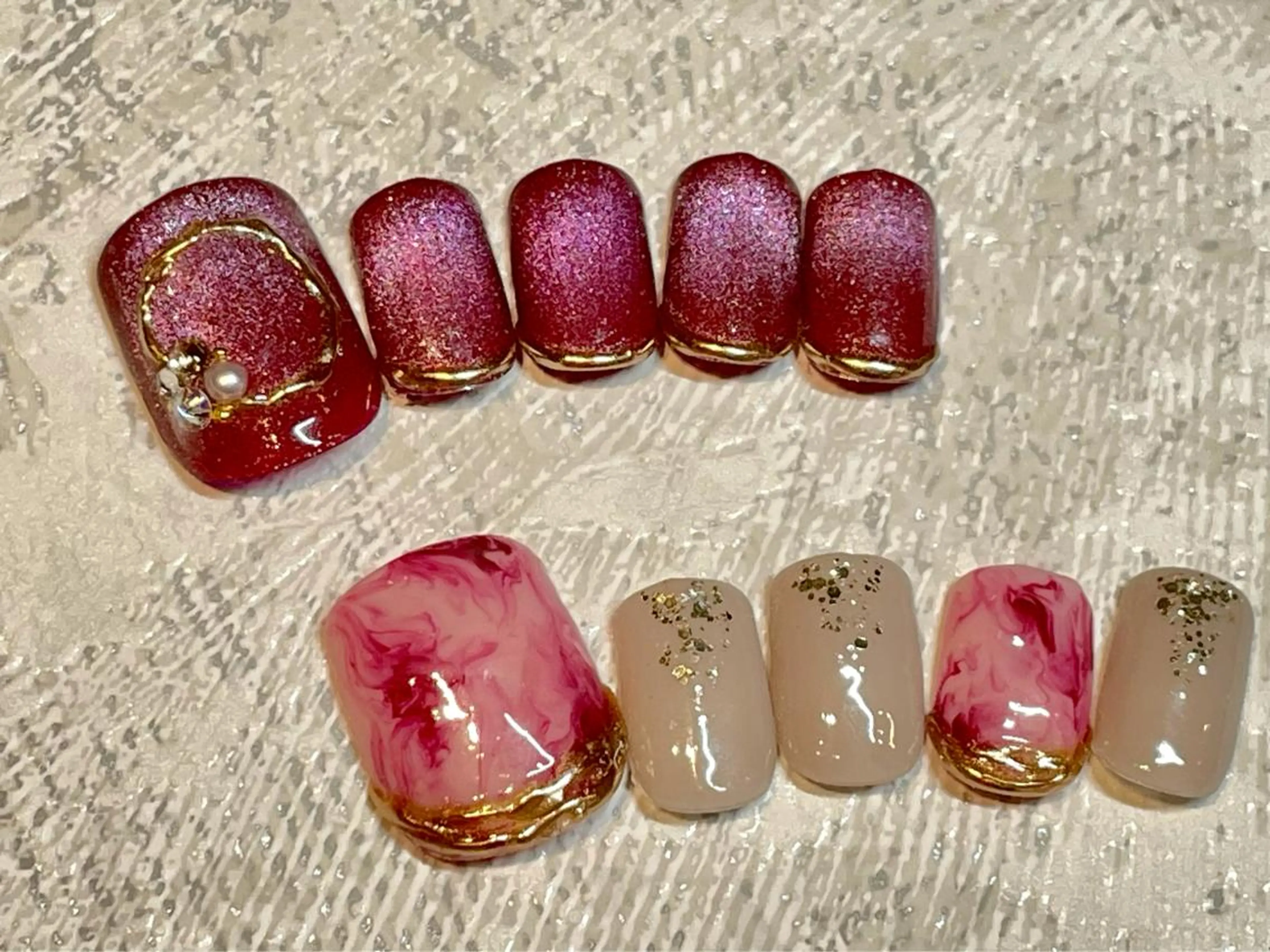 ネイル フットネイル Tocowaka マエダのネイルデザイン