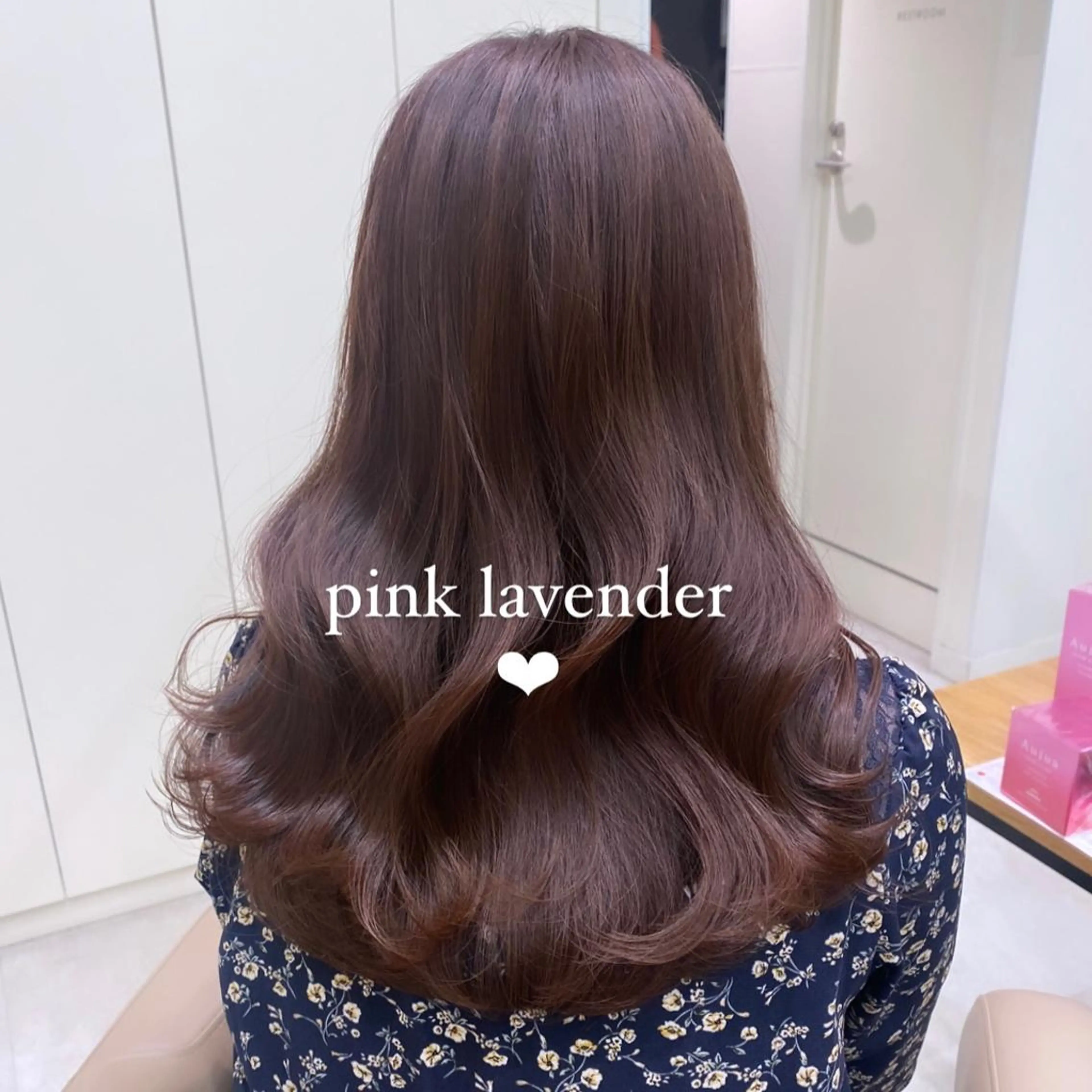 セミロング カラー ブリーチなしWカラー 🎀韓国ヘア/amiのヘアスタイル