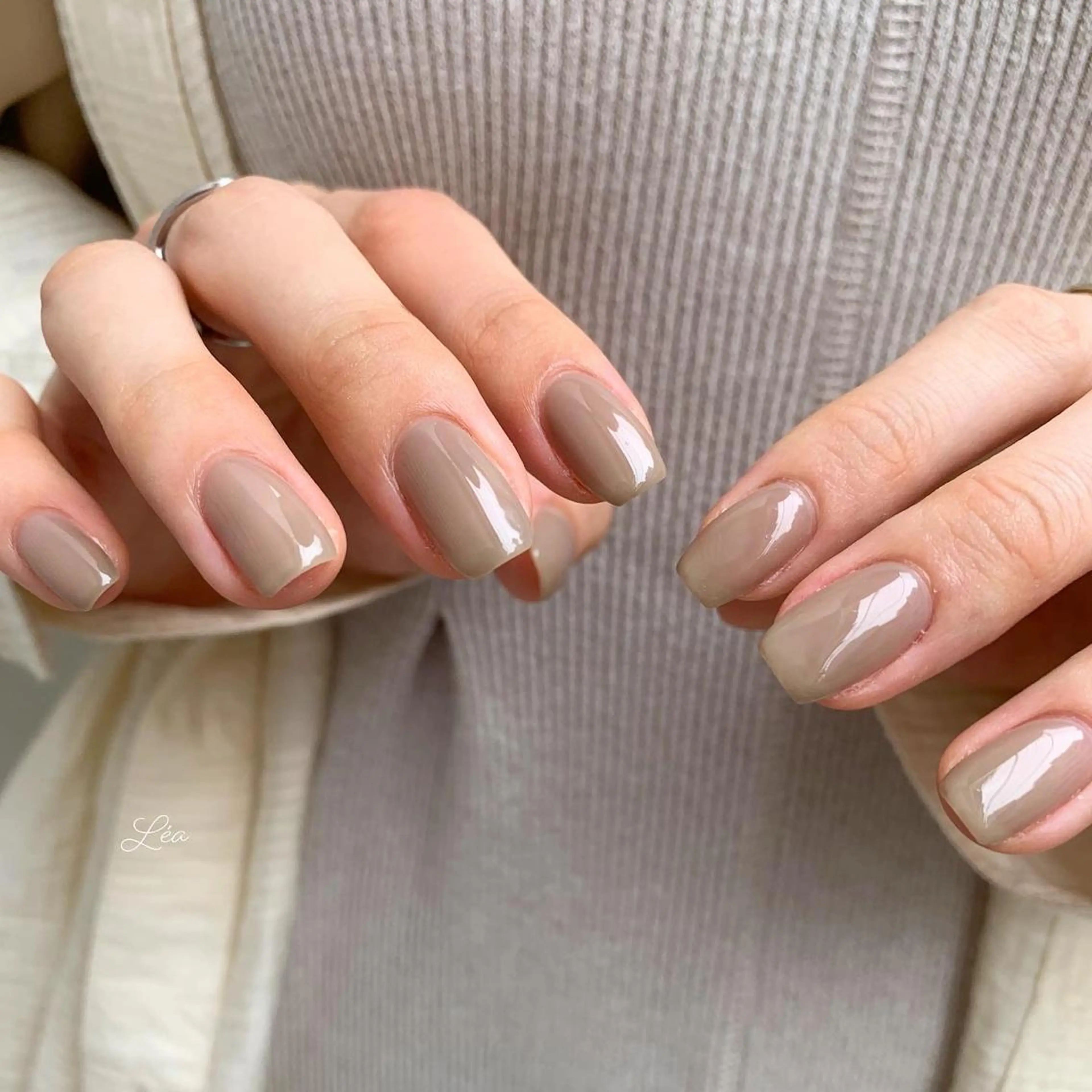 ネイル ジェルネイル パラジェル Léa nailのネイルデザイン