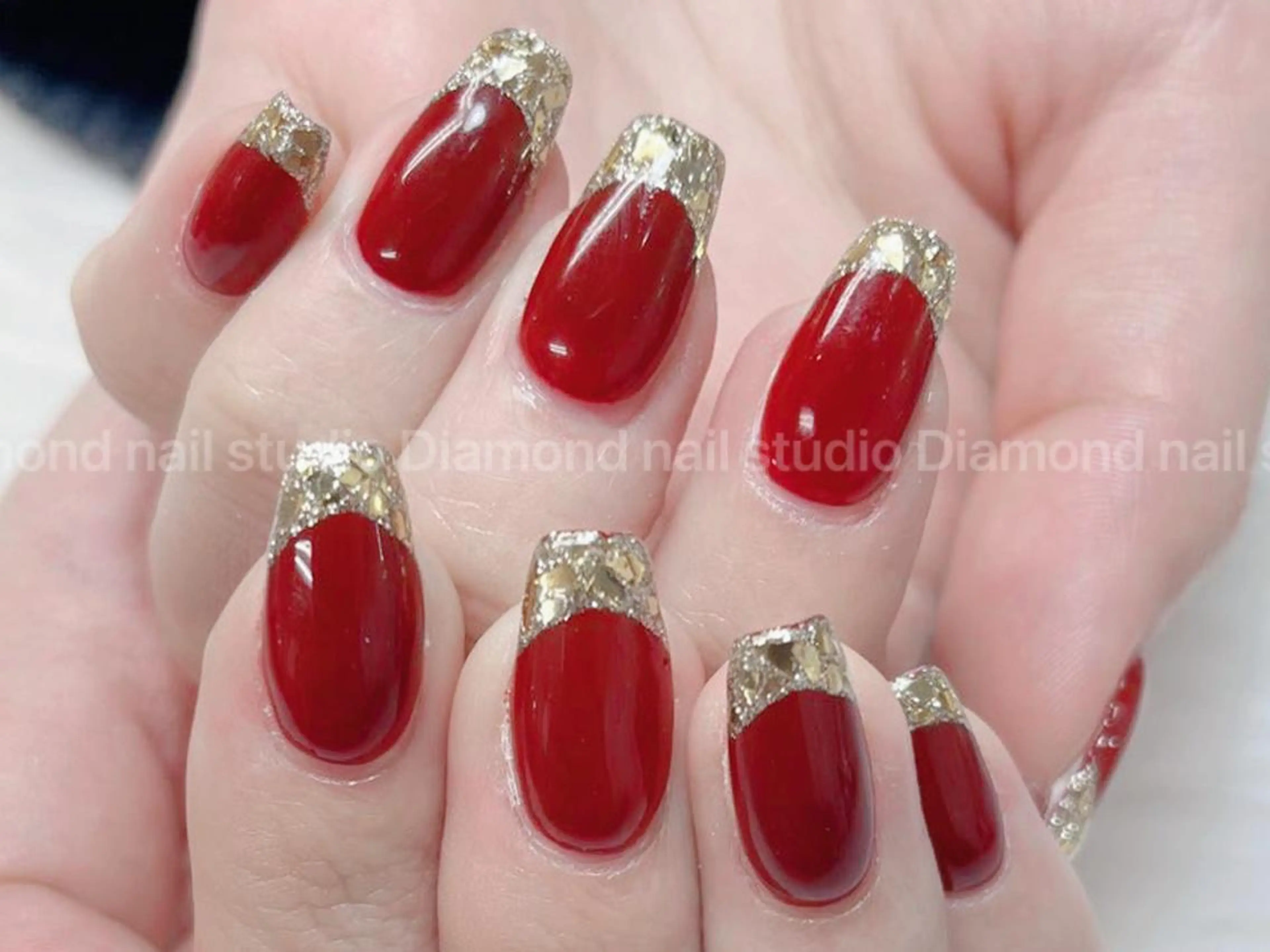 ネイル ハンドネイル ハンドケア Diamond 🚢のネイルデザイン