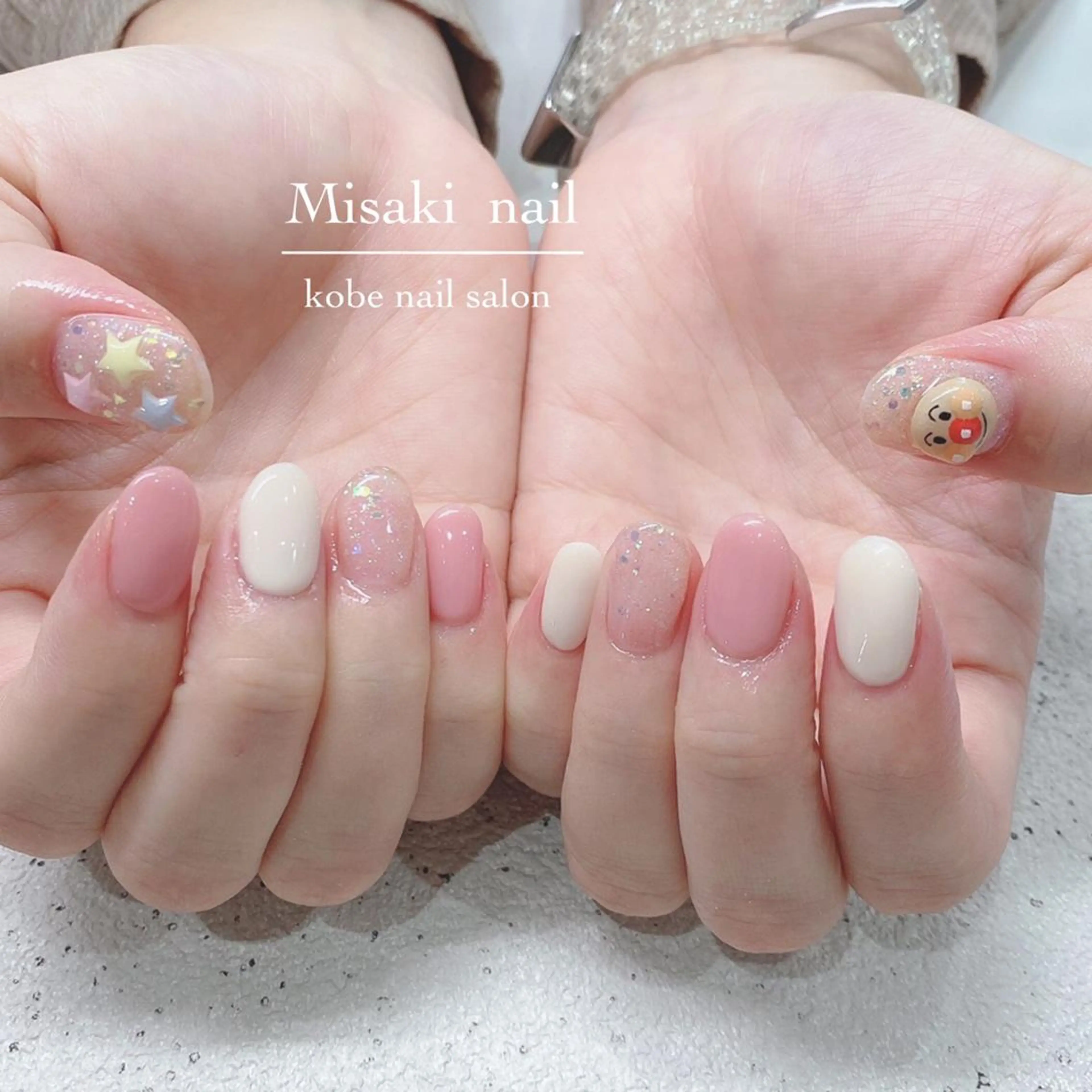 ネイル 韓国ネイル ワンホンネイル ハンドネイル nailsalon miinailsのネイルデザイン