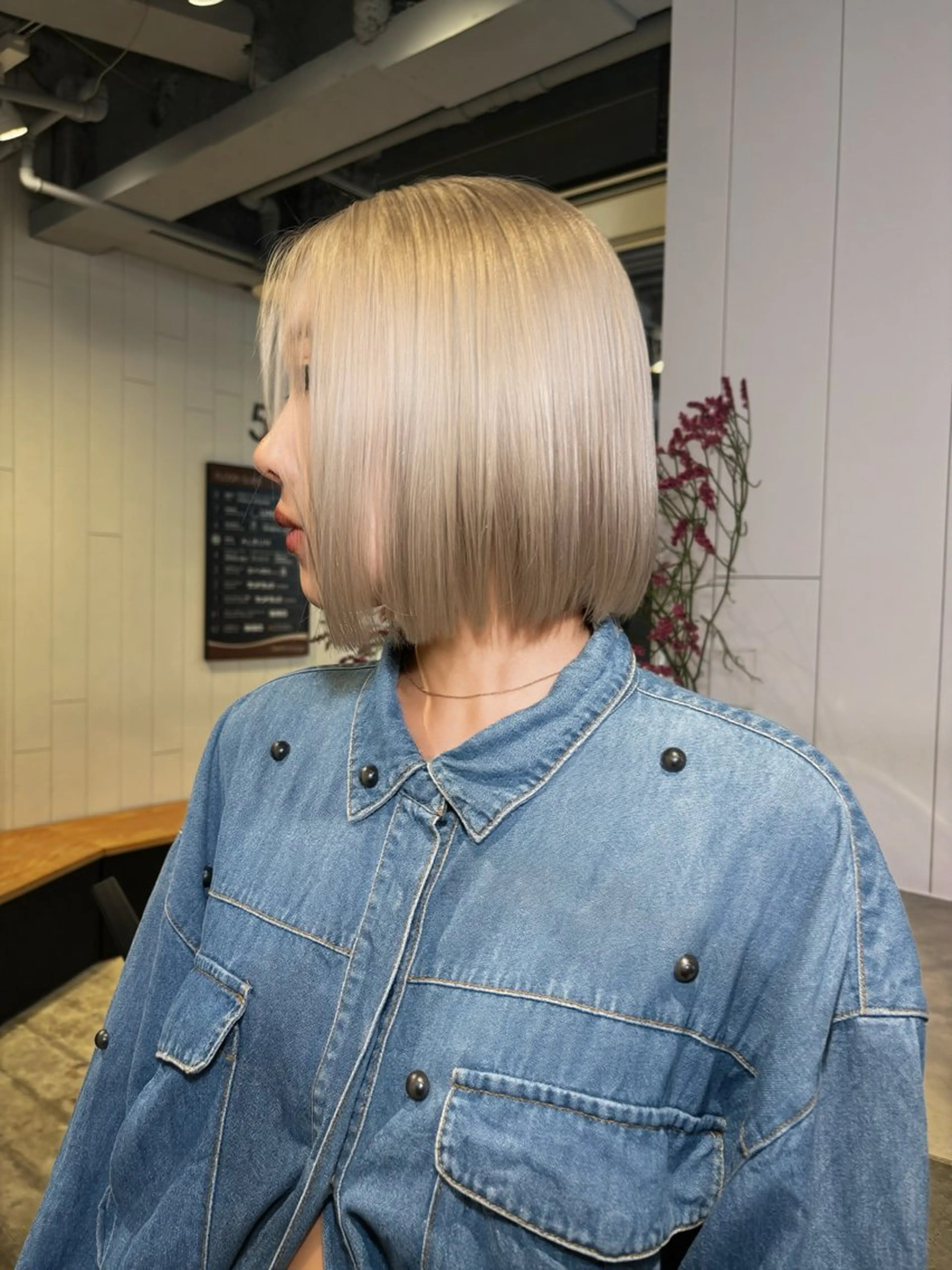 骨格矯正ボブカット✂️＋超音波クイックトリートメント✨の写真