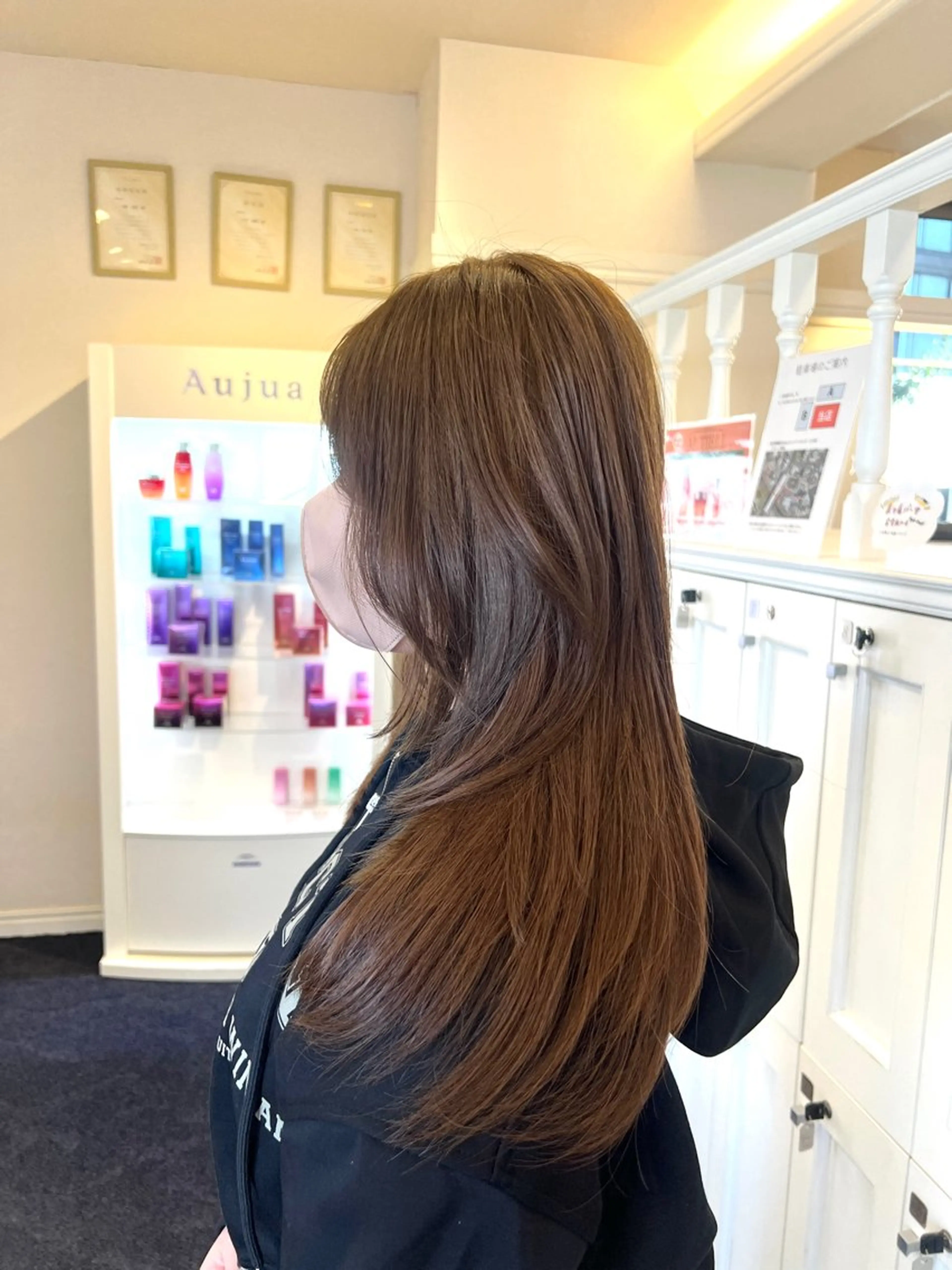 ロング カラー カット ヘアカラー 🌷Amano🌷 trove富沢のヘアスタイル