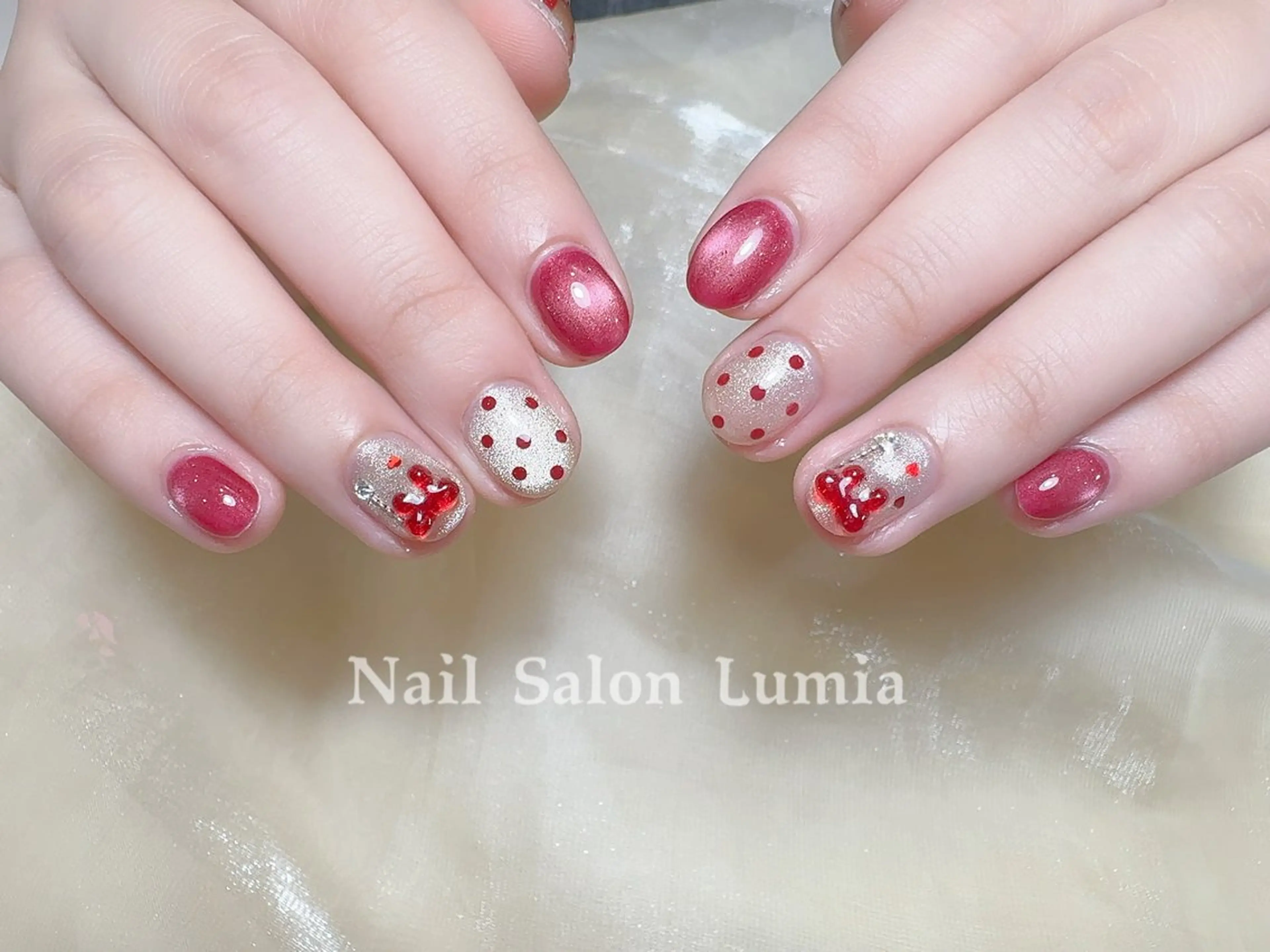 ネイル ハンドネイル ネイルサロン ルミア Lumia 店長のネイルデザイン