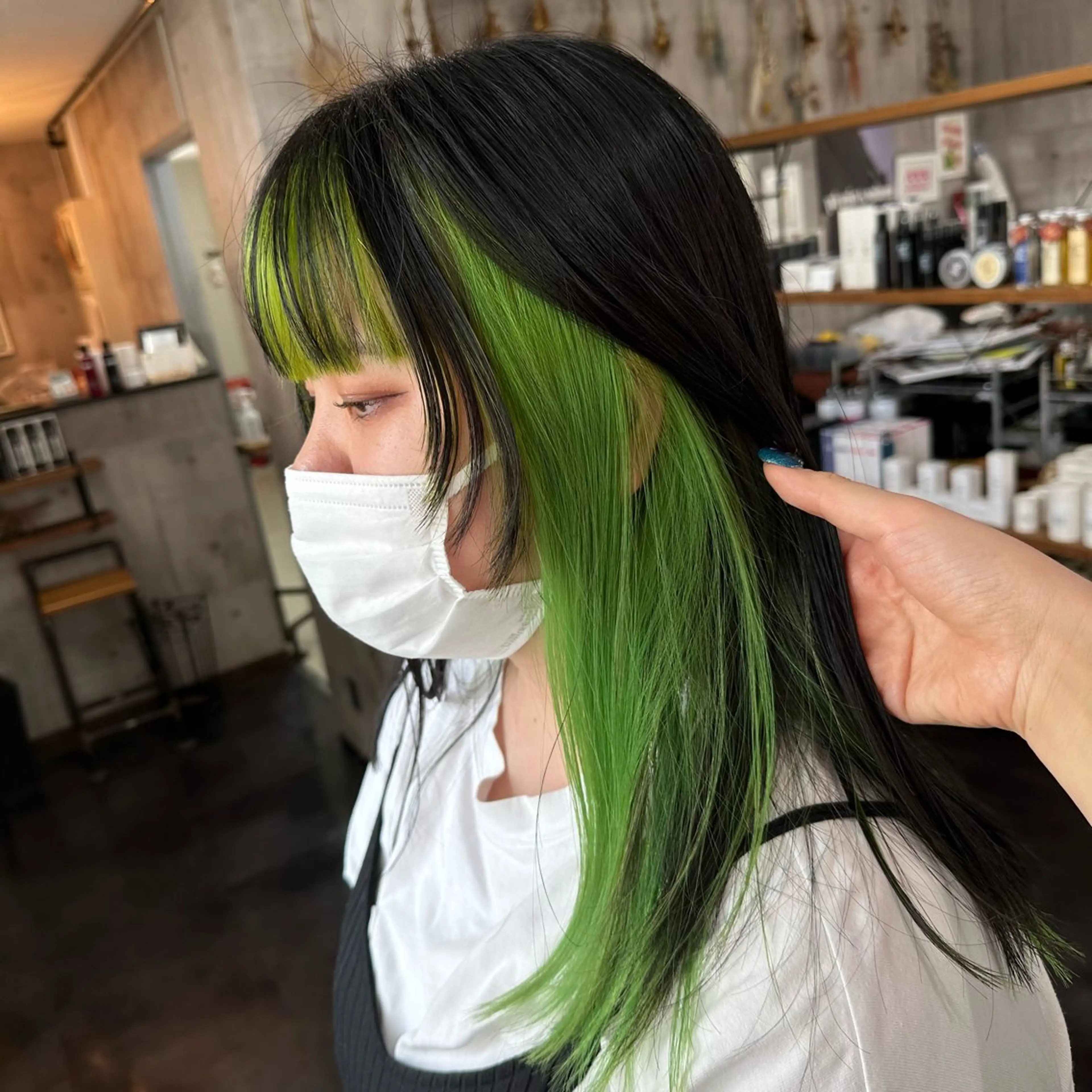 ミディアム カット ヘアカラー トリートメント 枚方 tomee 🦋南部　しほ🦋のヘアスタイル