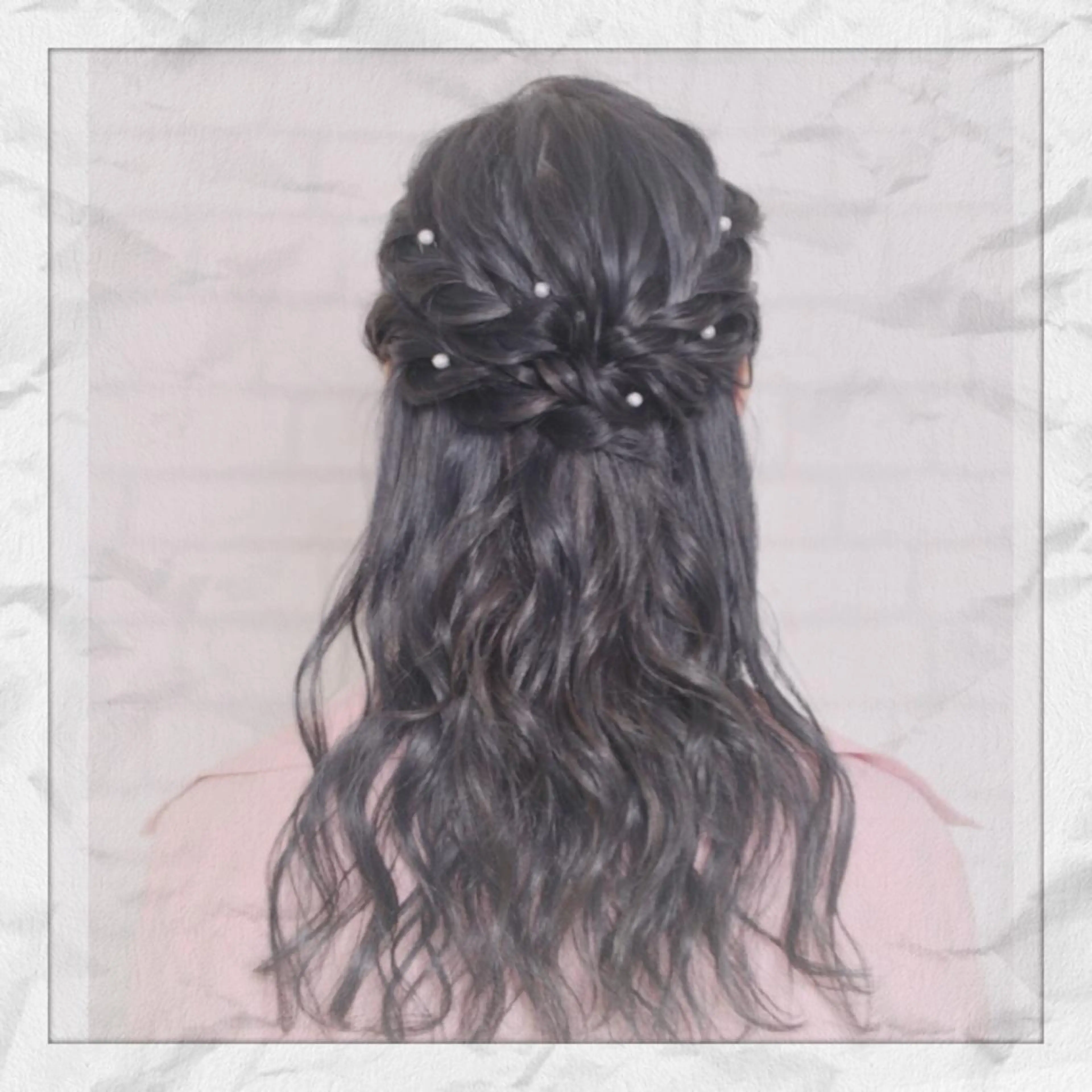 セミロング ヘアセット ヘアセット/着付け 𓇼 松本 夏美𓇼のヘアスタイル