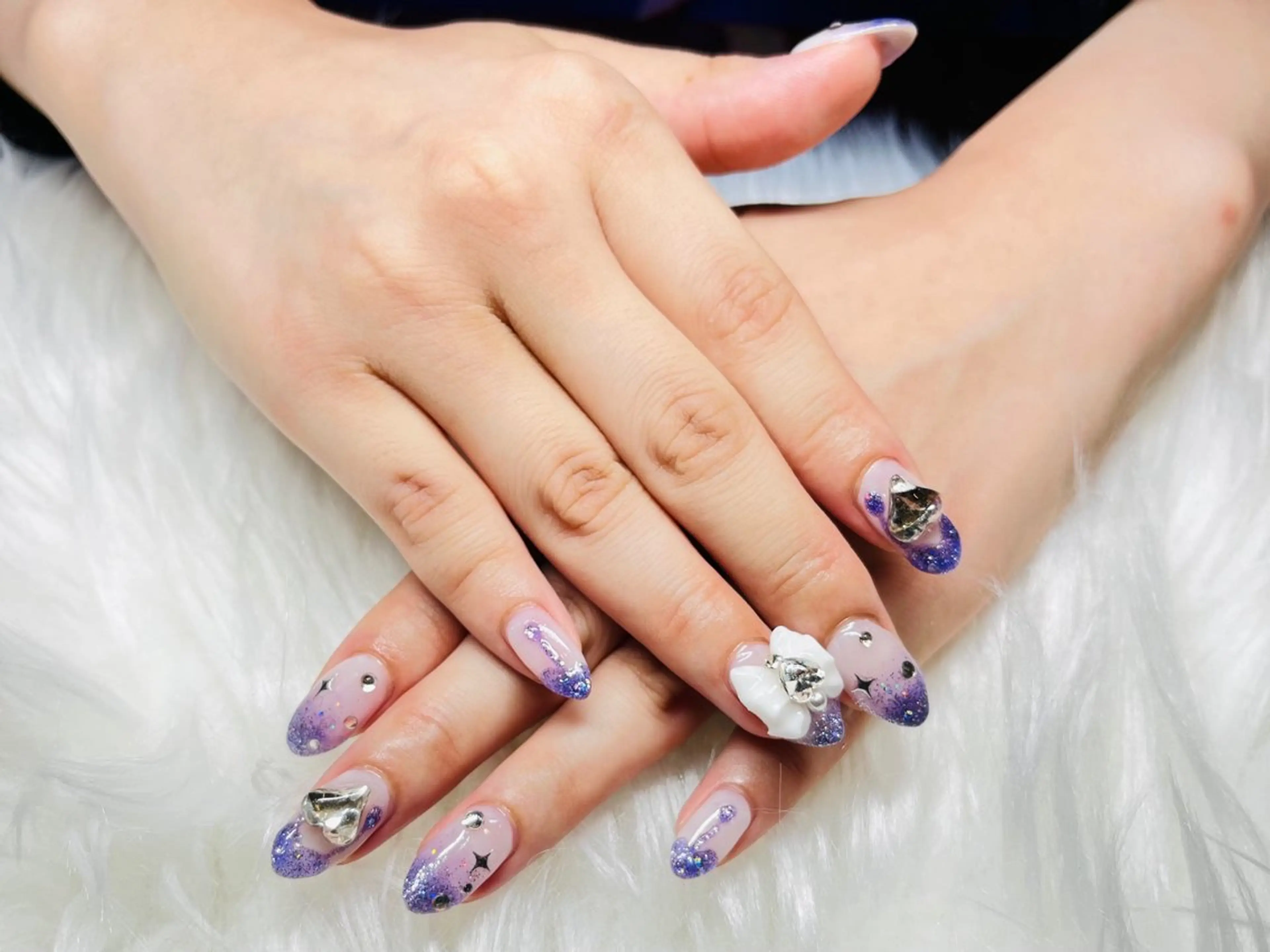 ネイル キラキラネイル AngelCoco Tabataのネイルデザイン