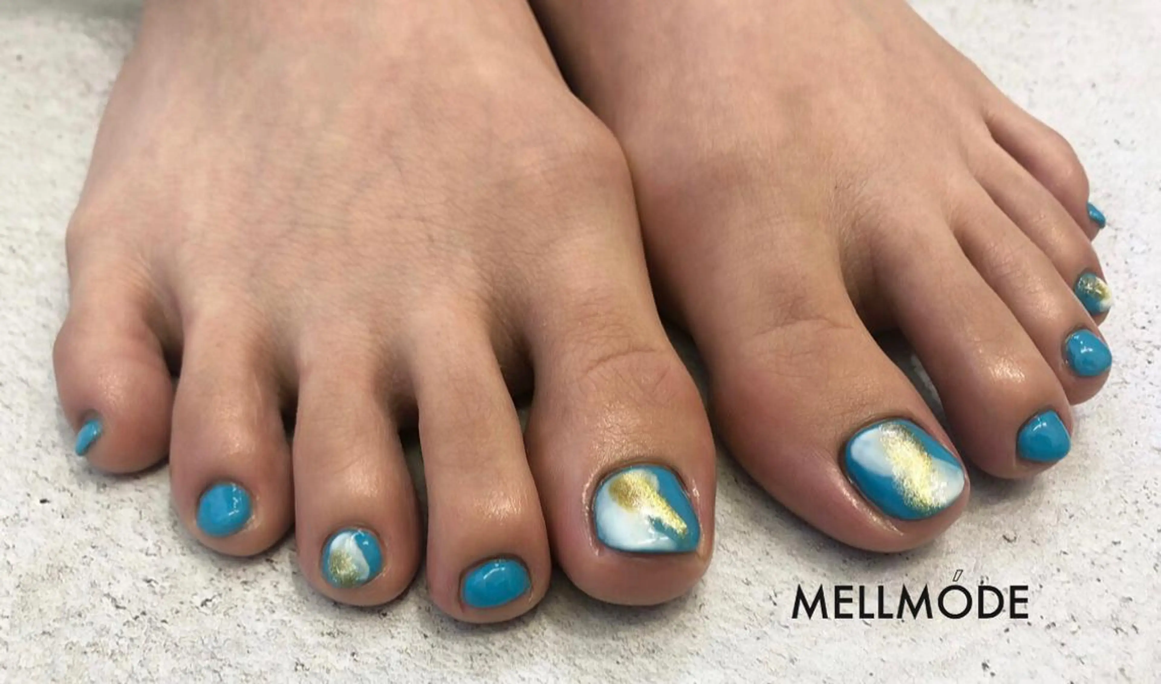 ネイル フットネイル MELLMODE所属・Nakano Kanaのネイルデザイン