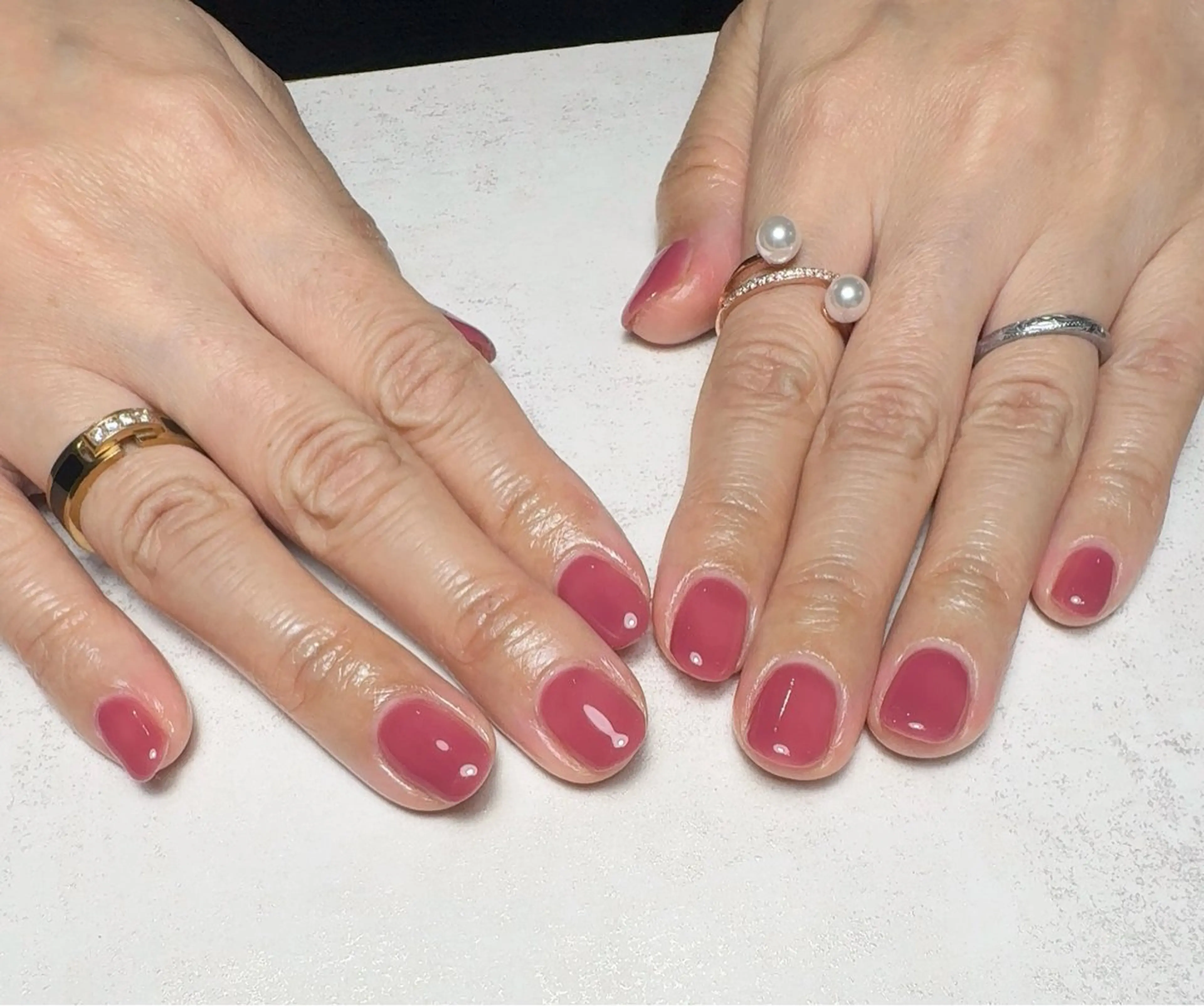 ネイル ワンカラーネイル ハンドネイル Li-fra MIZUKIのネイルデザイン