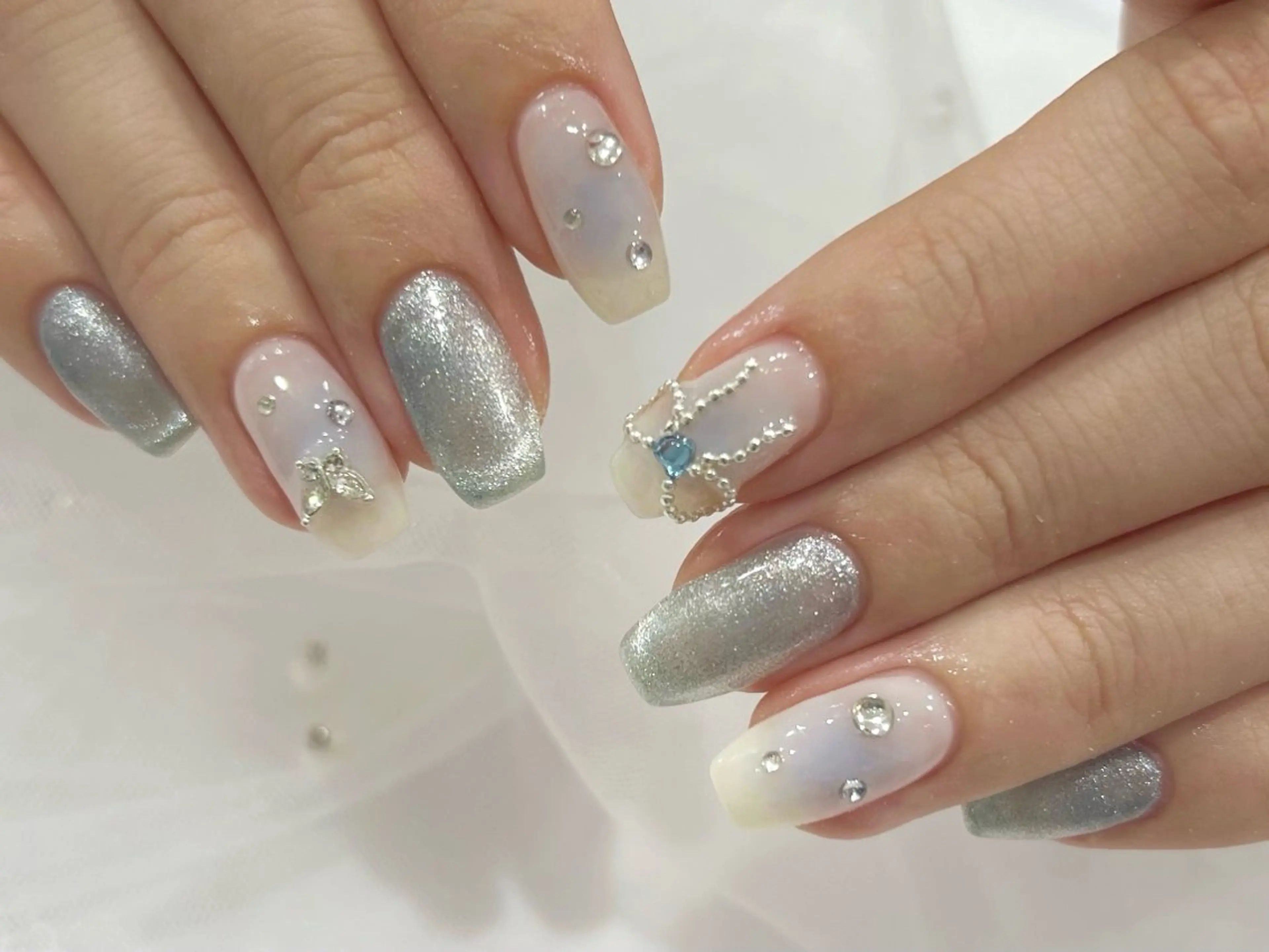 ネイル 持ち込み ハンドネイル 🧡Shine船橋 鳴海🧡のネイルデザイン