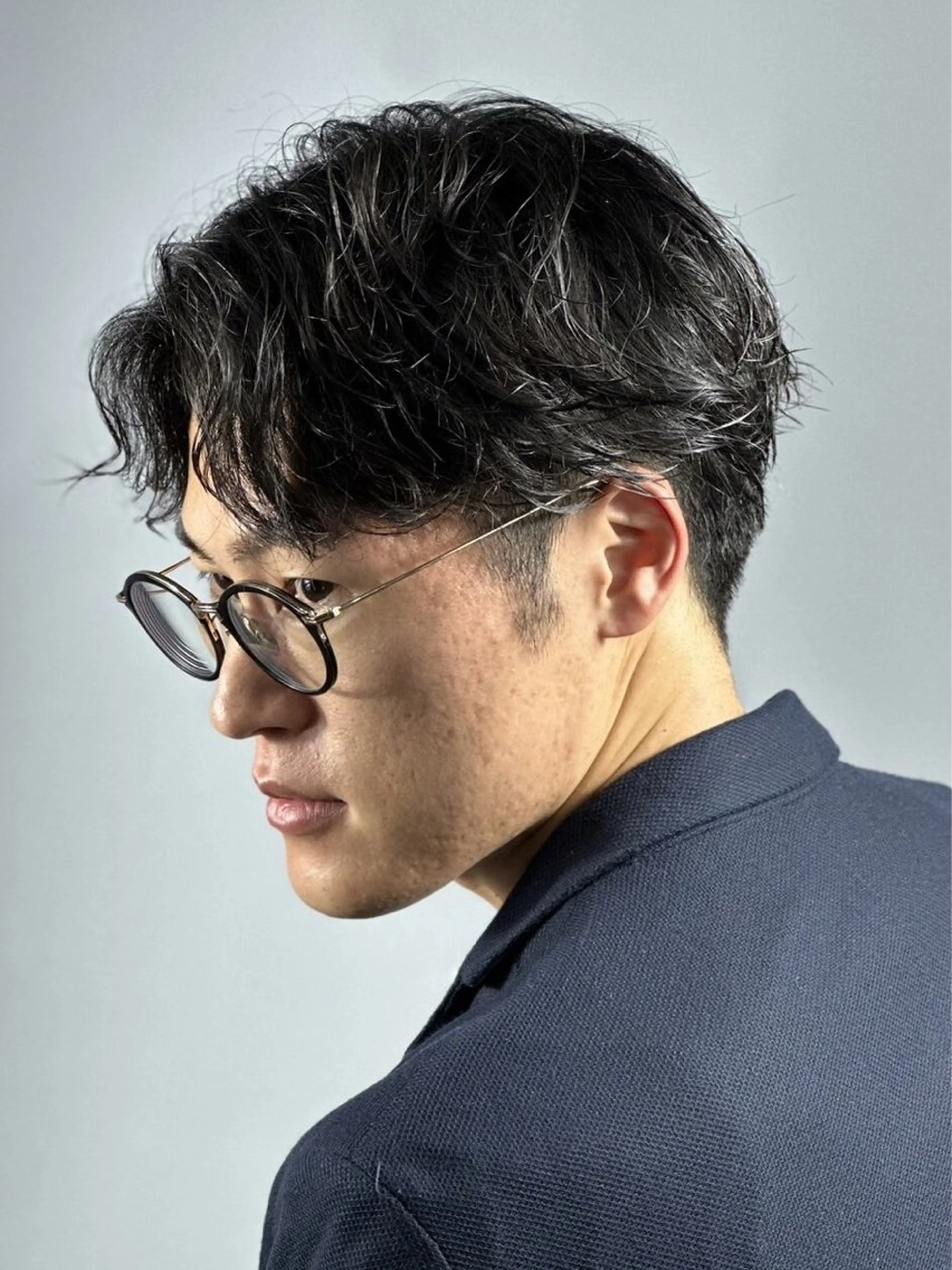 メンズ 縮毛矯正/パーマ 宮河 惇💈のヘアスタイル