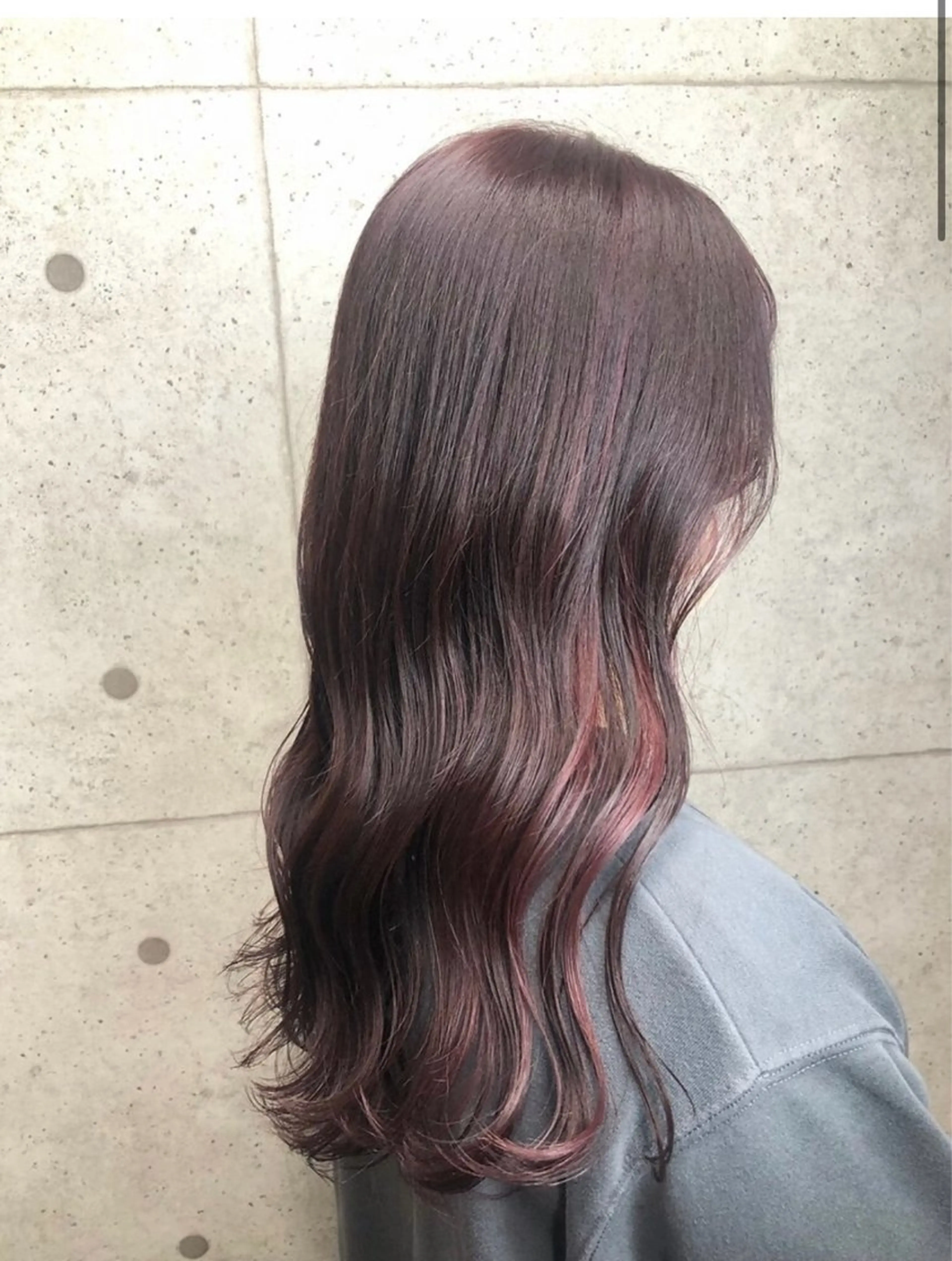 ロング カラー E:terne大宮店 ディレクター豊島穂希のヘアスタイル