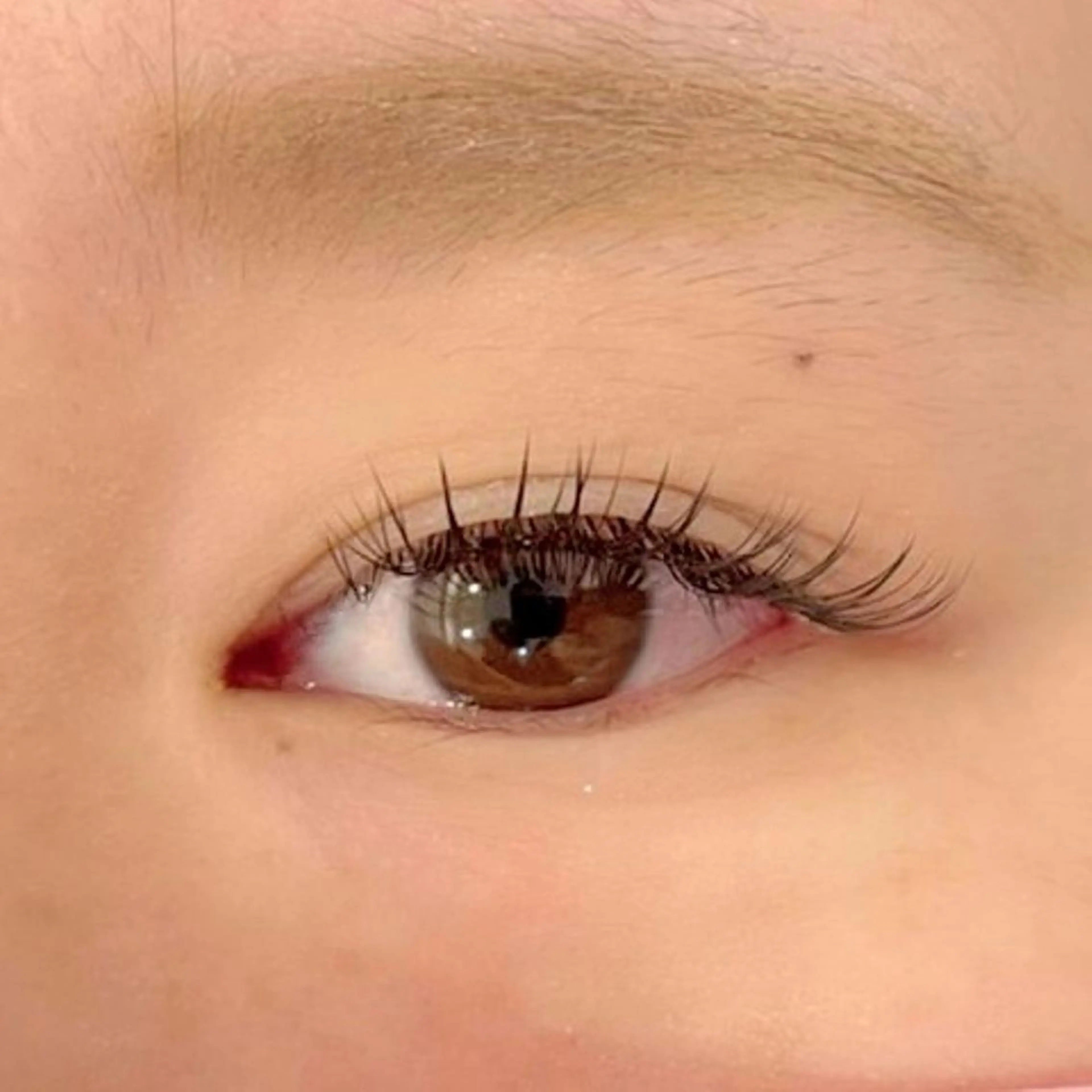 フラットラッシュ140本（ +2000円でアップワードラッシュに変更可能 ）の写真