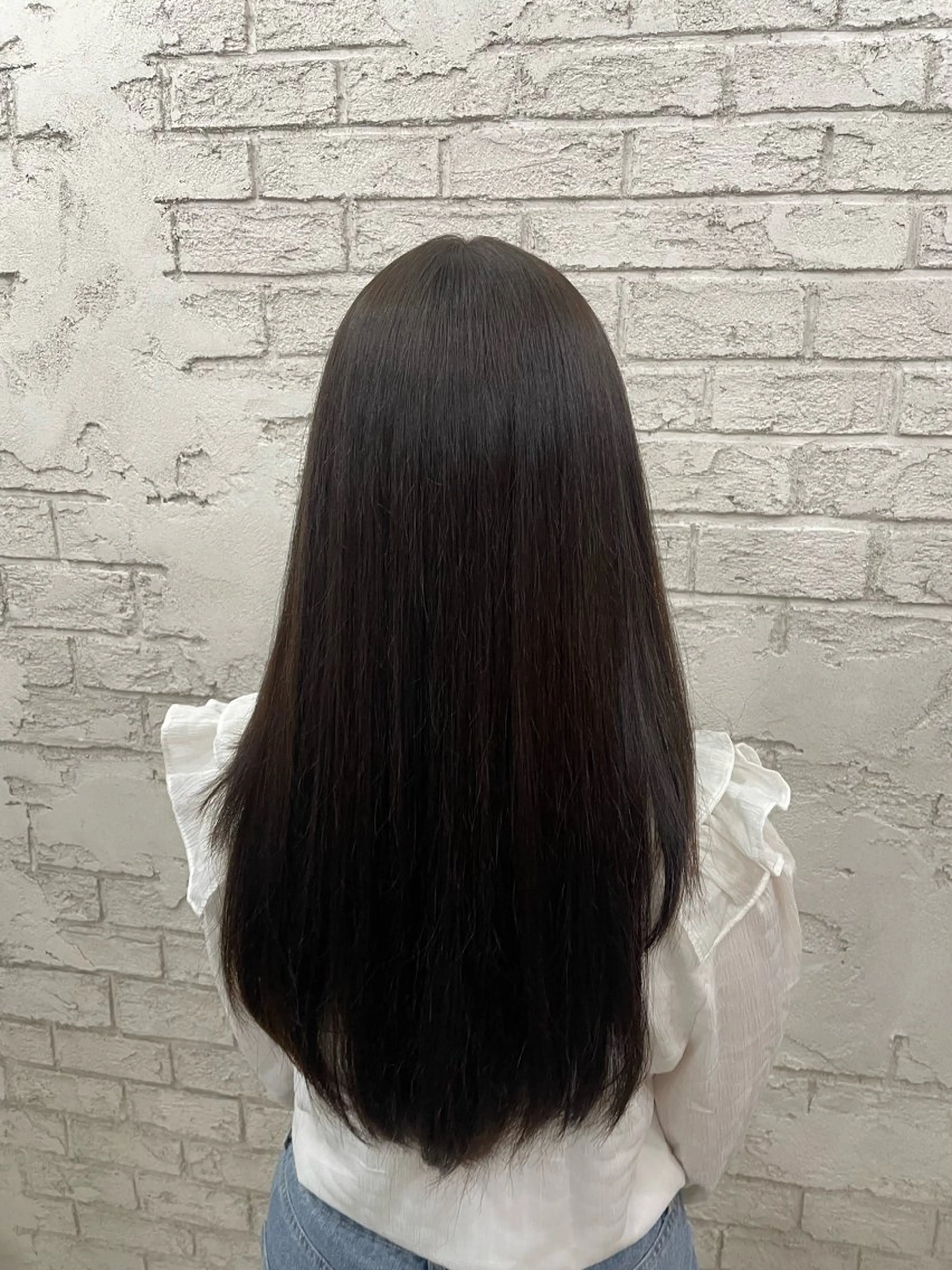 ロング カラー ヘアカラー 縮毛矯正 メイク指名NO1りこ カットモデル募集中のヘアスタイル