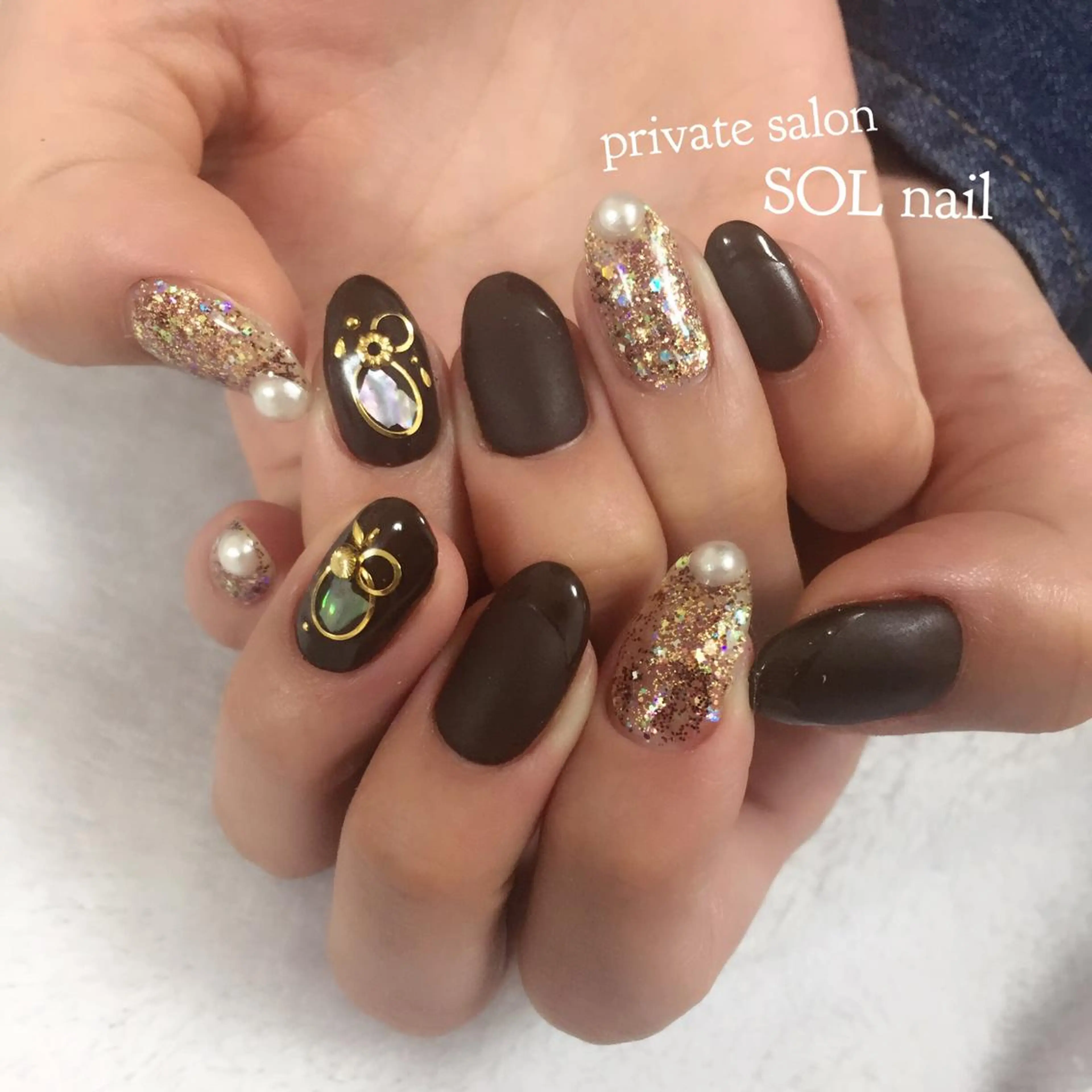 ネイル マットネイル SOL NAILのネイルデザイン