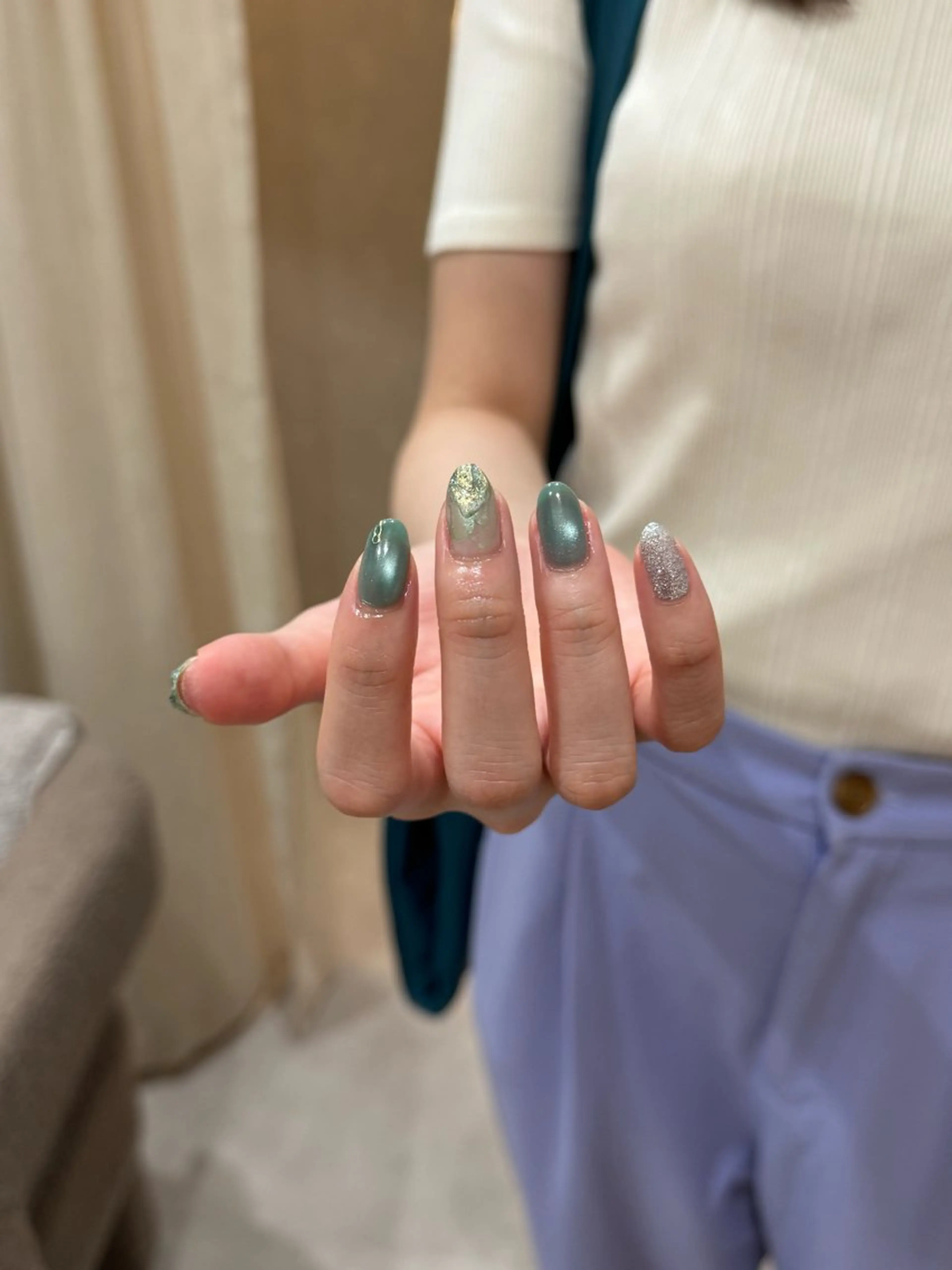 ネイル ハンドネイル NINE_ AKARIのネイルデザイン