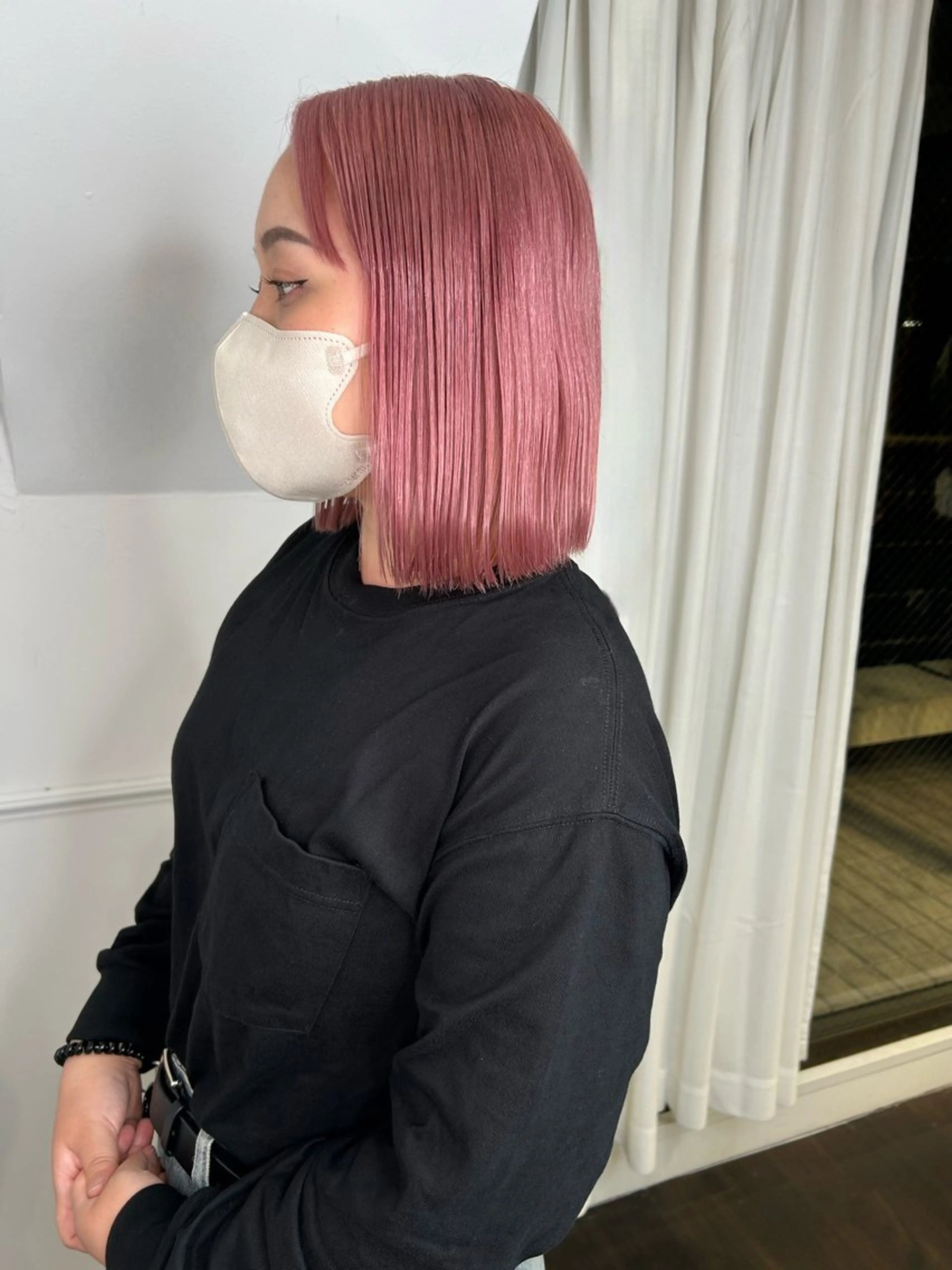 ミディアム カラー land所属・透明感カラー/レイヤ ー🌙Honokaのヘアスタイル