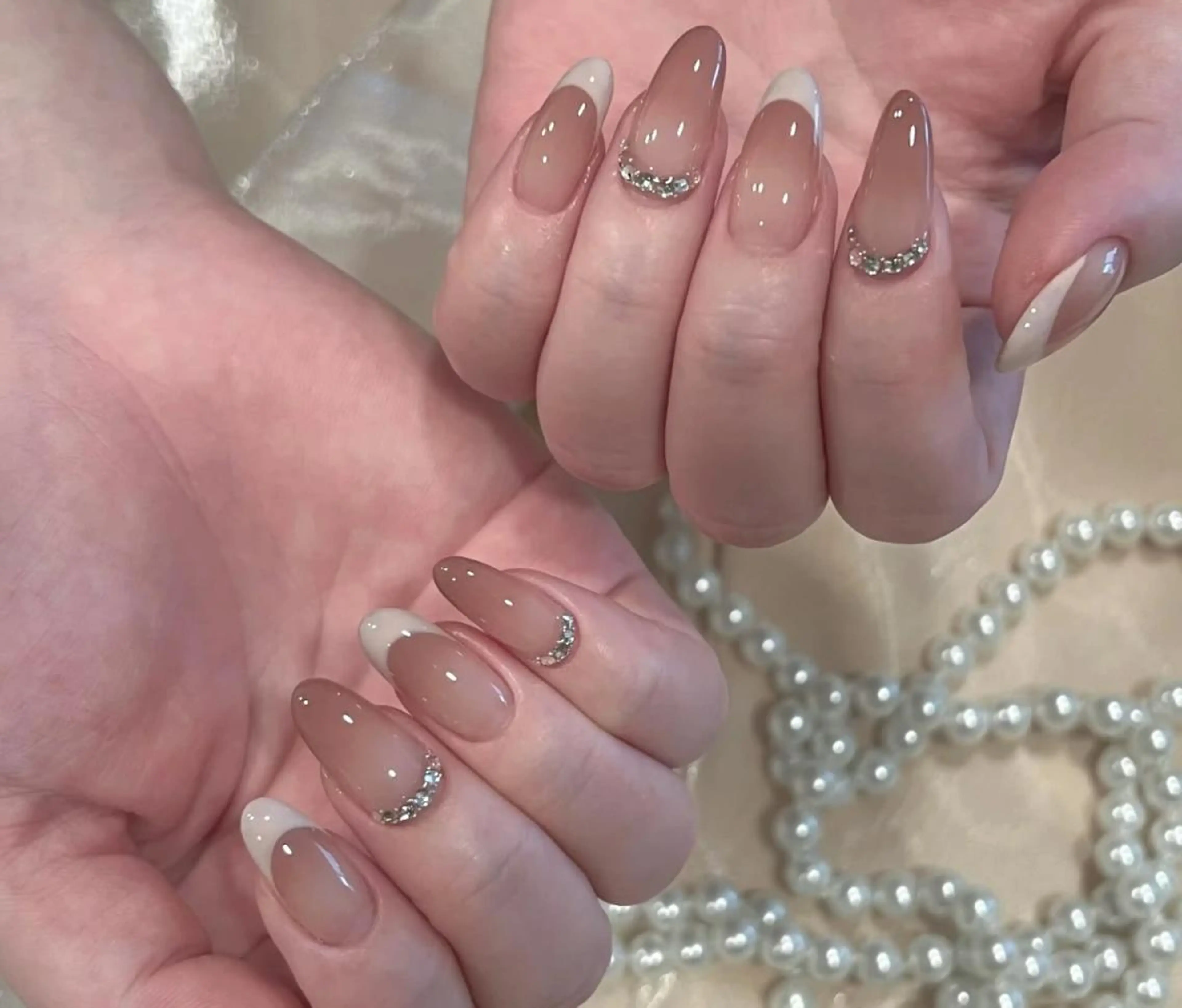 ネイル ハンドネイル ハンドケア 🍑 momo_nailのネイルデザイン