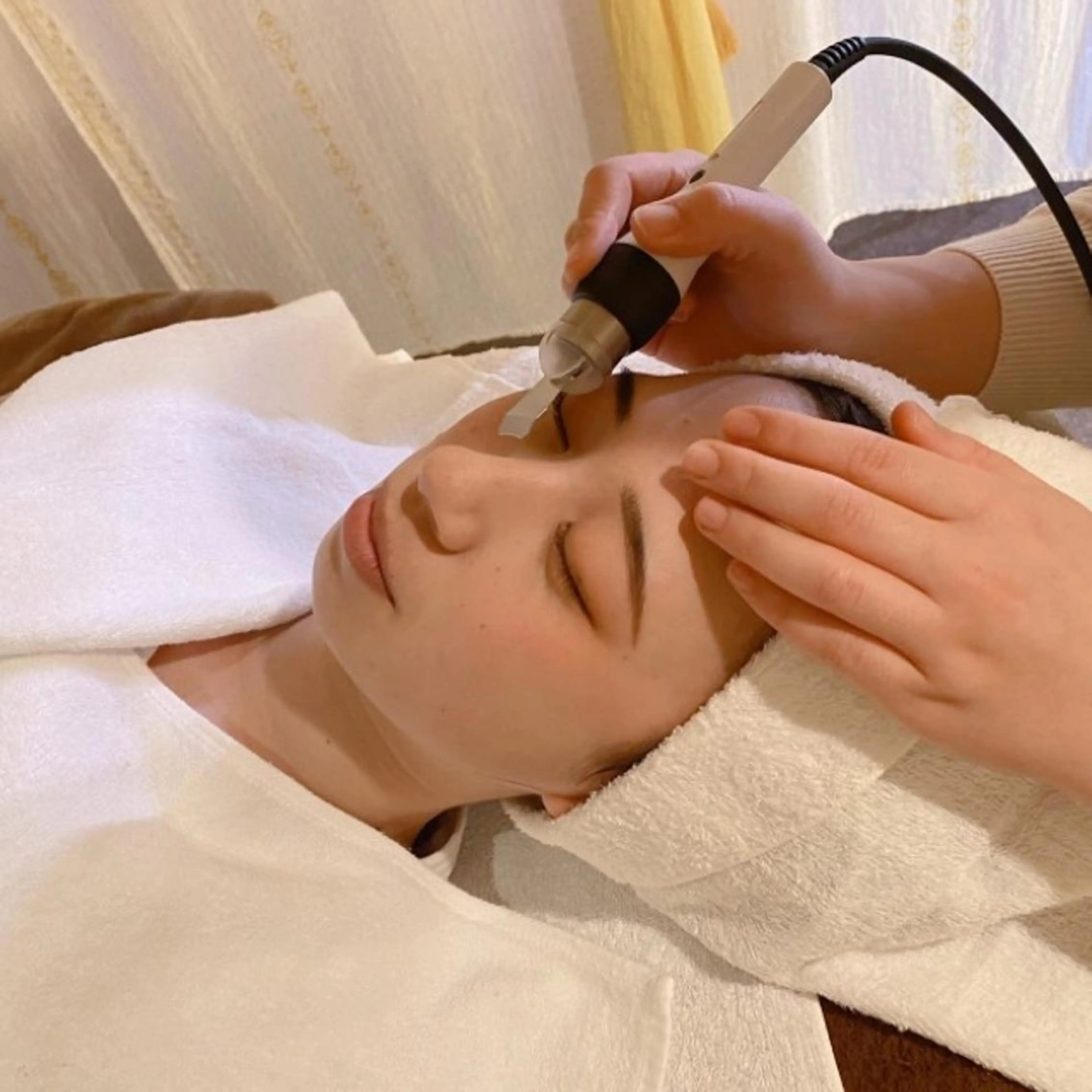 70分✨毛穴Menu✨ザラザラ•黒ずみ・角栓を超音波振動＋吸引でＯＦＦ‼️　毛穴スッキリ👍の写真