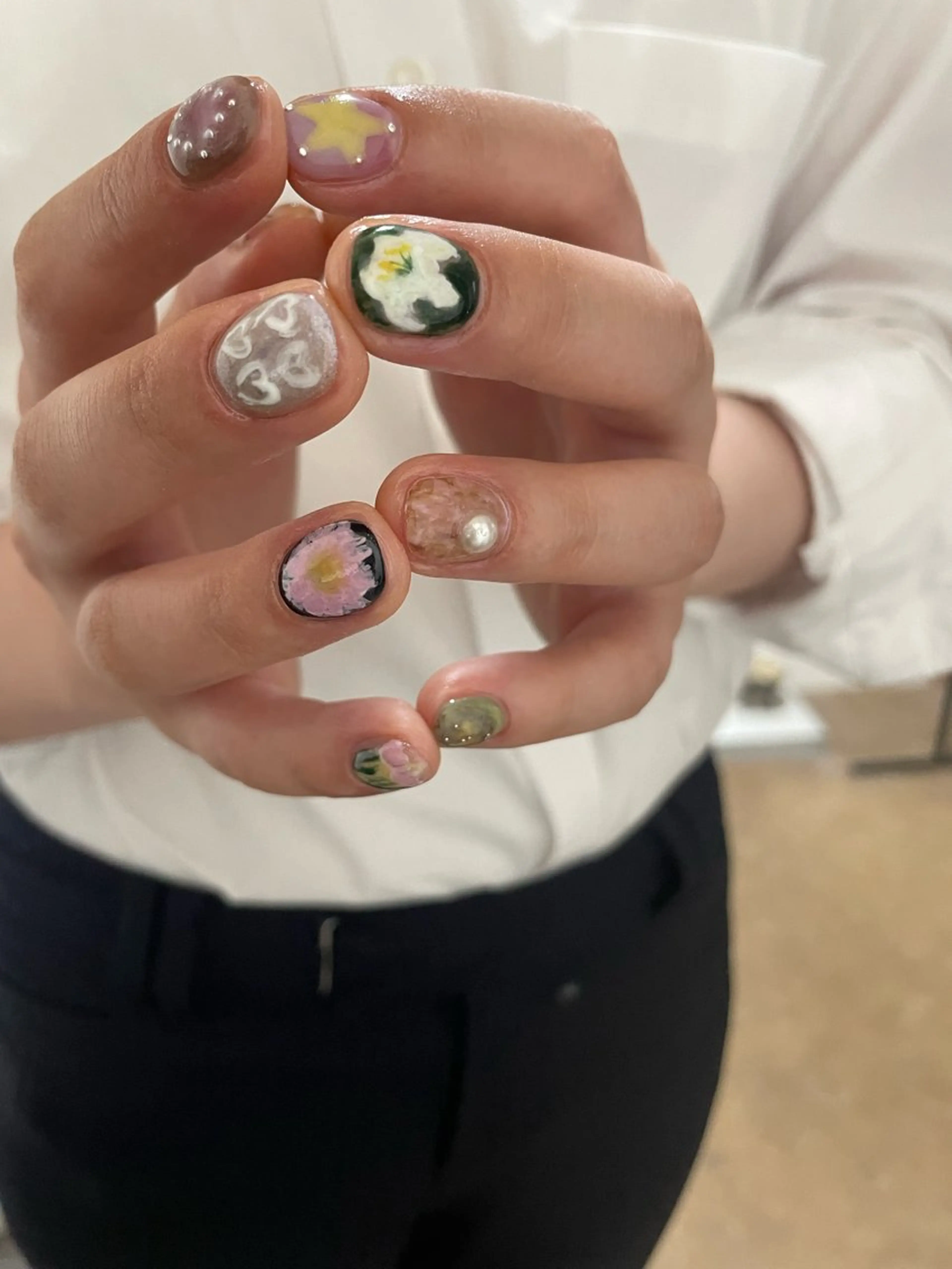 ネイル ハンドネイル private salon clinのネイルデザイン