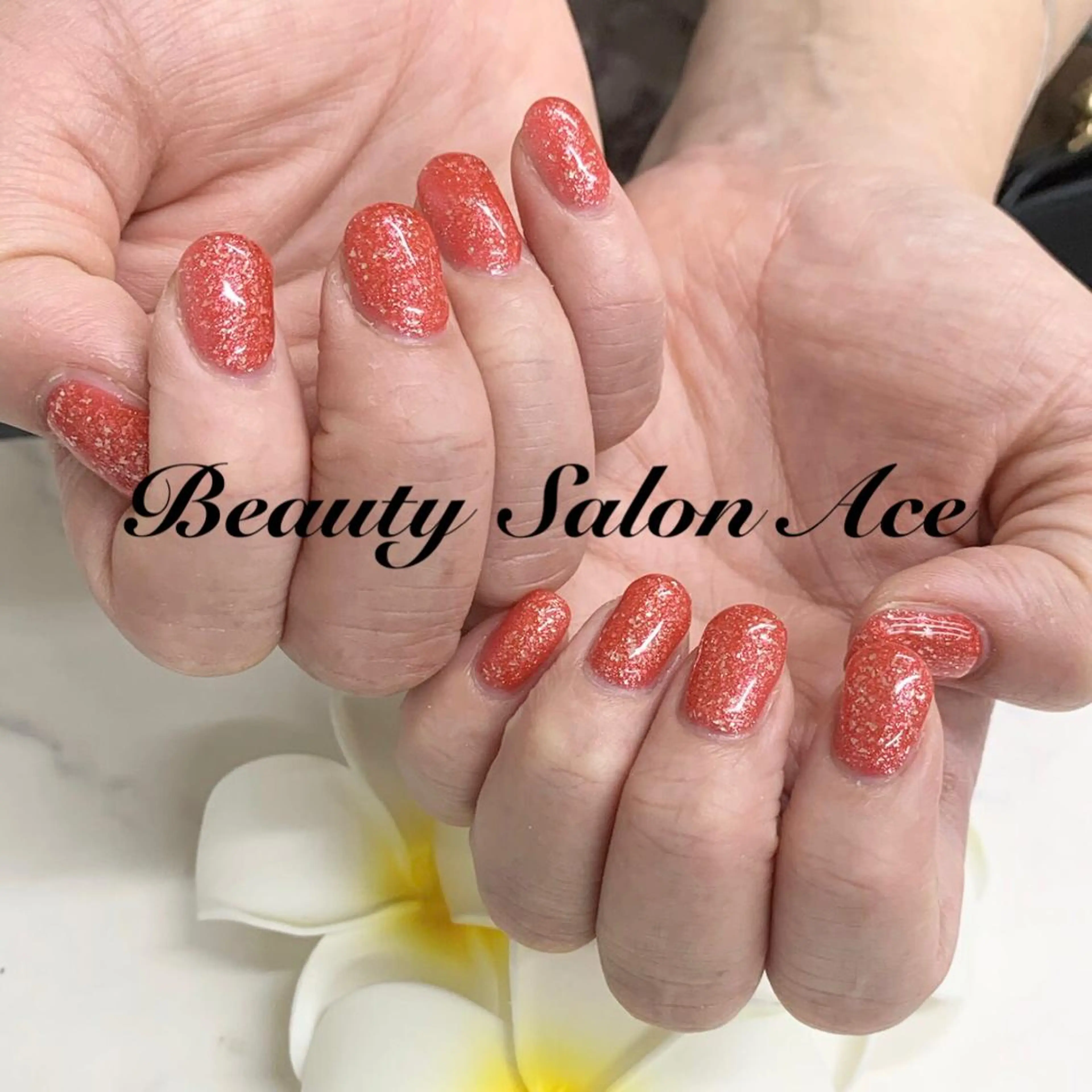 ネイル アートネイル ジェルネイル ラメ(グリッター) メンズネイル ワンカラーネイル Beauty Salon Ace（ネイルサロン　エース）所属・池袋フィルイン Ace♡長さだしのネイルデザイン