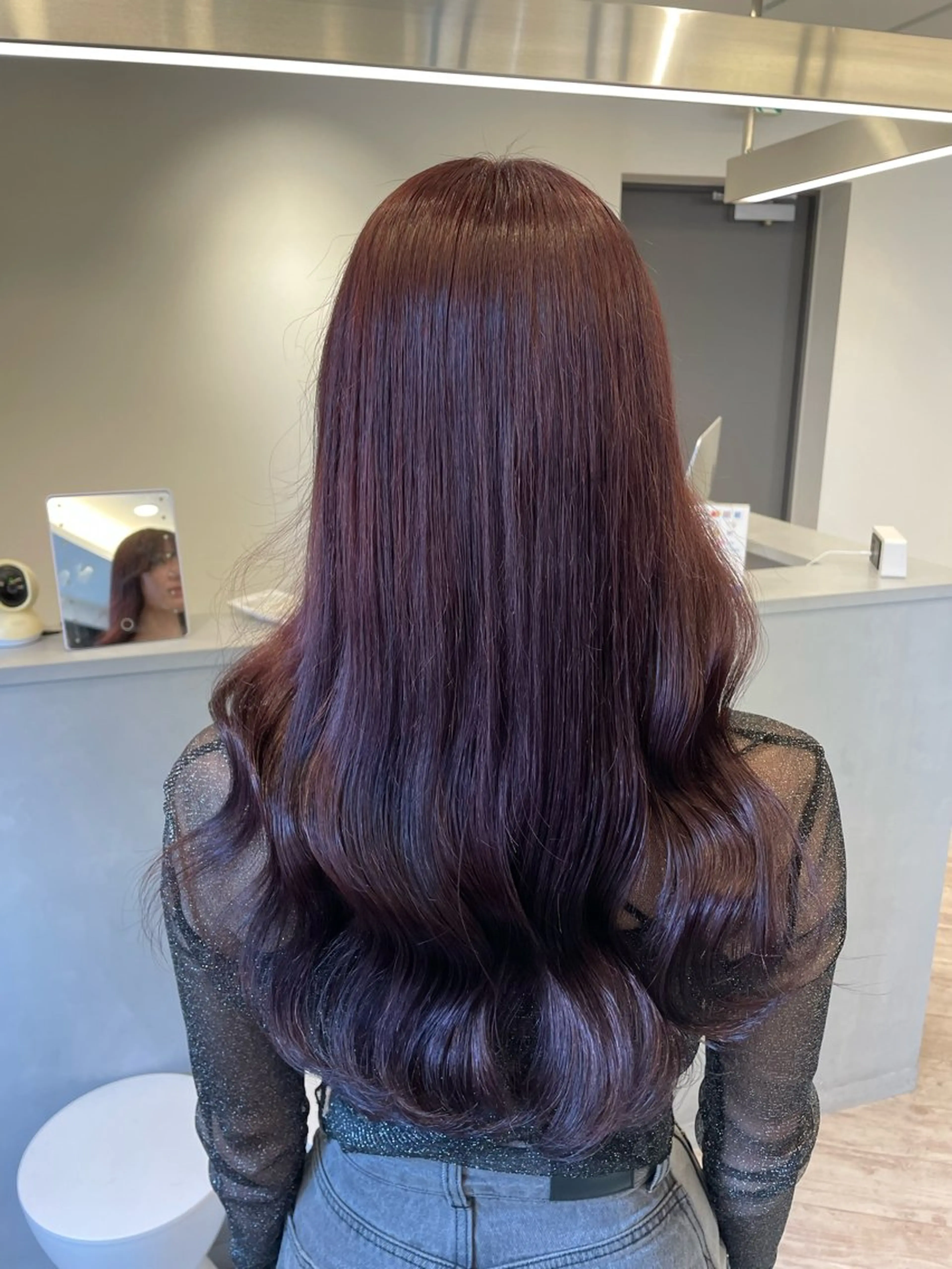 ロング ヘアカラー トリートメント ♡似合わせハイトーン ♡maiのヘアスタイル