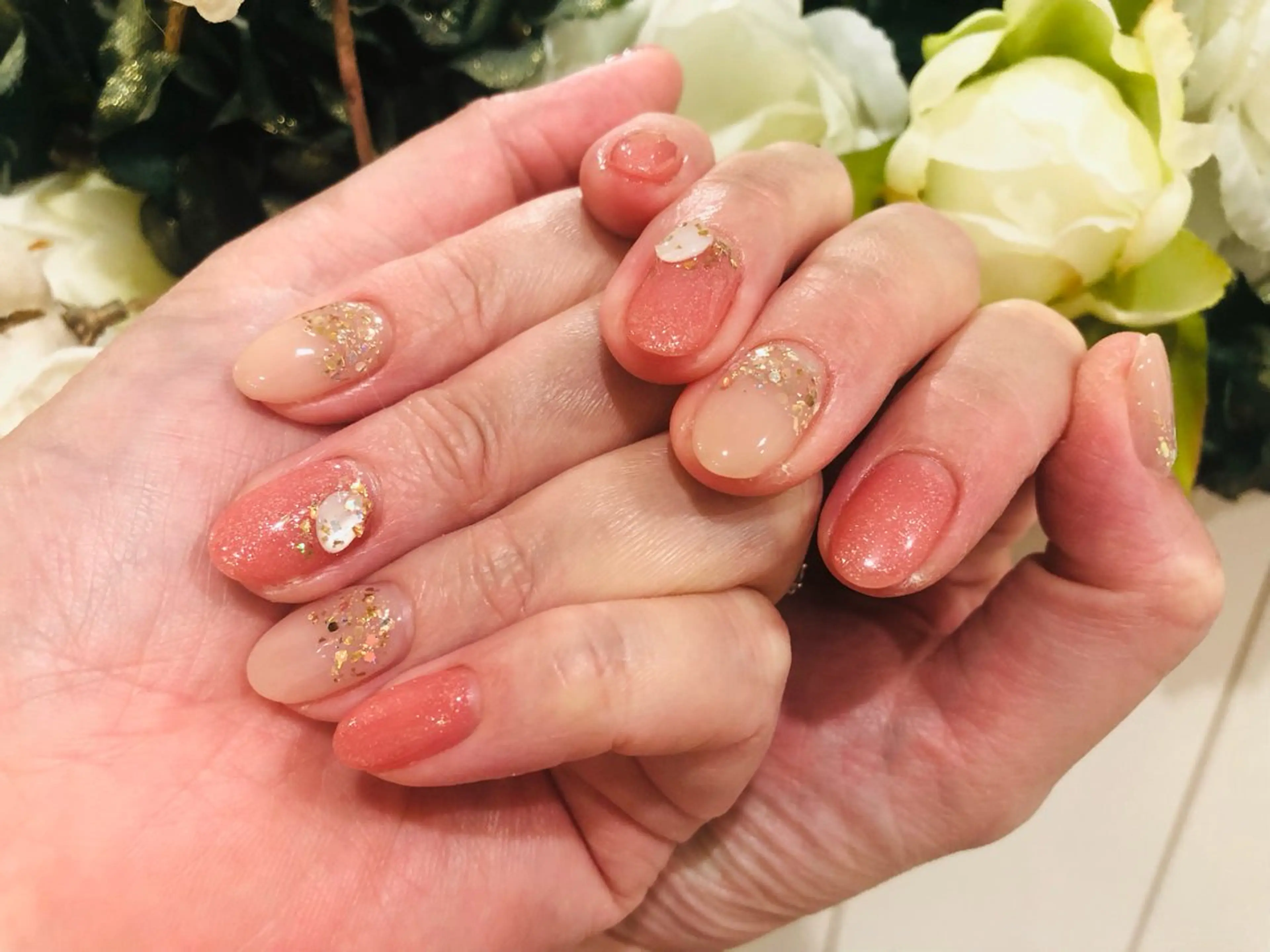 ネイル アートネイル シンプルネイル 清谷 あすかのネイルデザイン