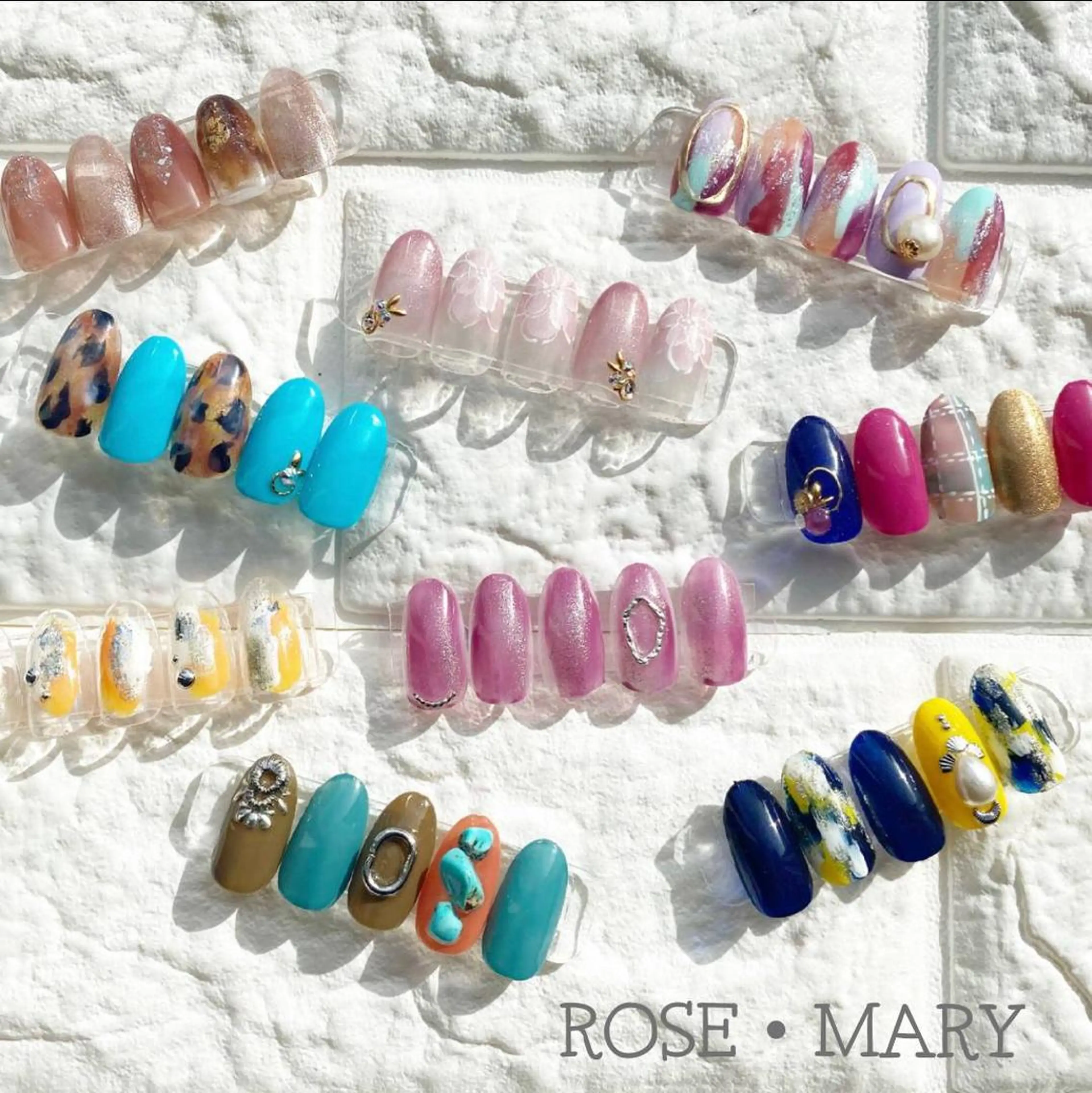 ネイル ハンドネイル ROSE・ MARY 鈴木のネイルデザイン