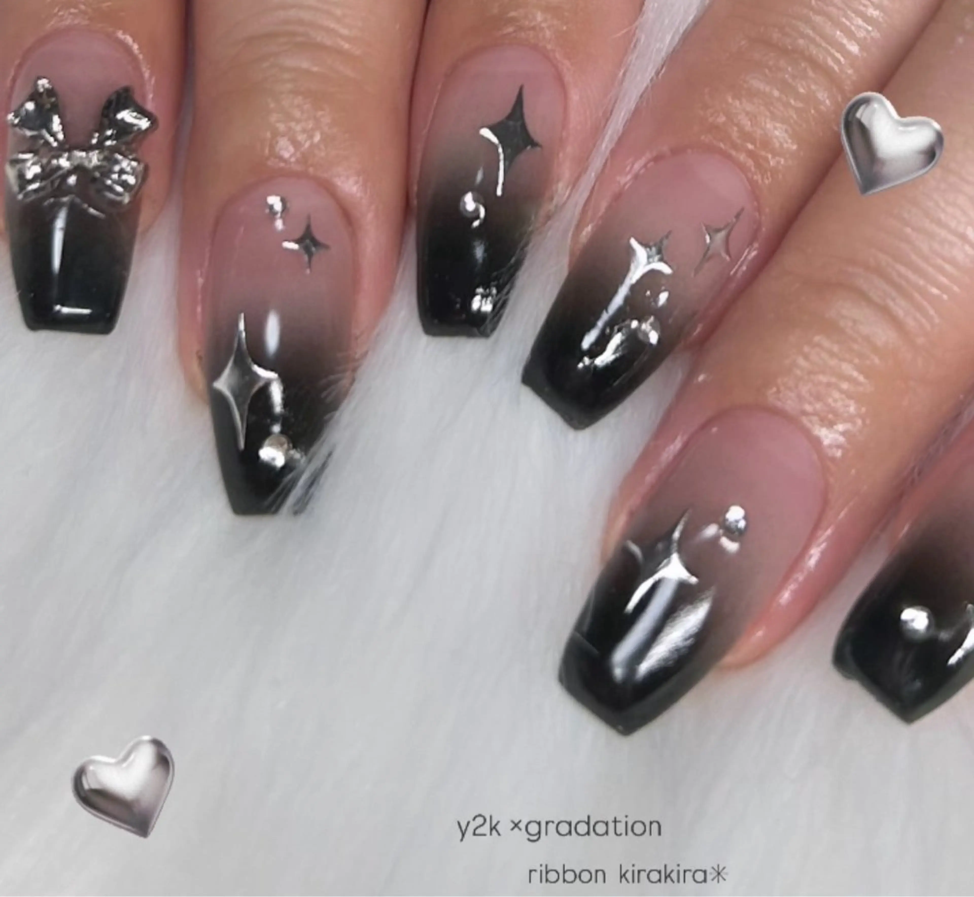 ネイル ジェルネイル グラデーション 持ち込み パラジェル un jour所属・ゆう unjour 蘇我のネイルデザイン